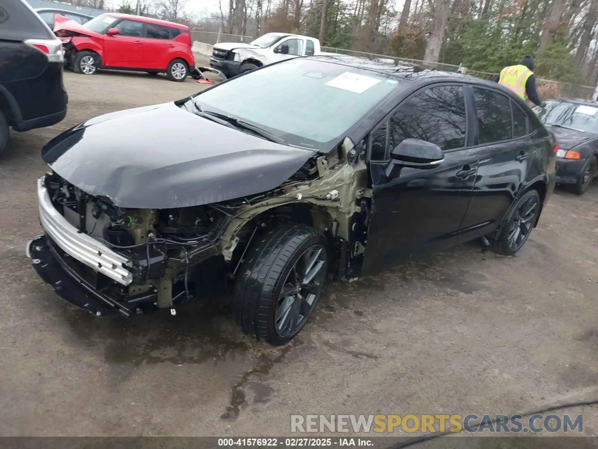 2 Photograph of a damaged car 5YFS4MCE6PP160556 TOYOTA COROLLA 2023