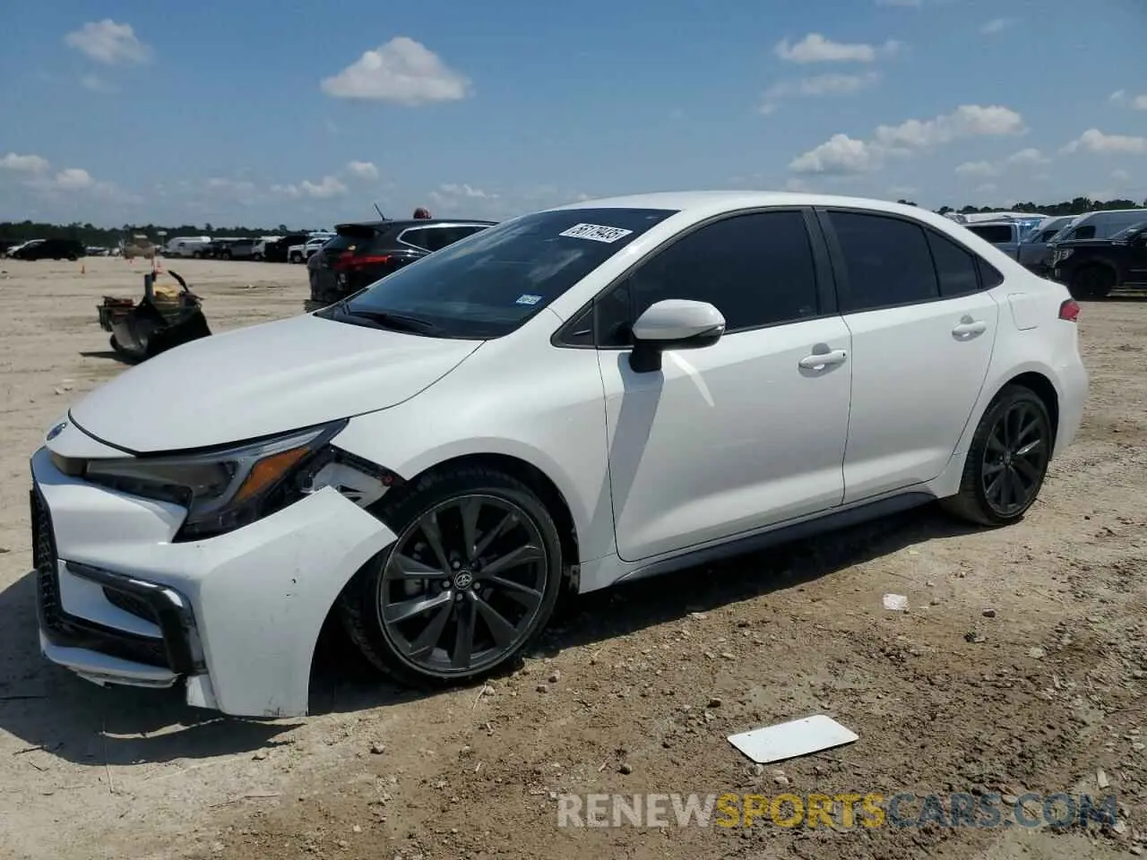 1 Photograph of a damaged car 5YFS4MCE6PP163828 TOYOTA COROLLA 2023