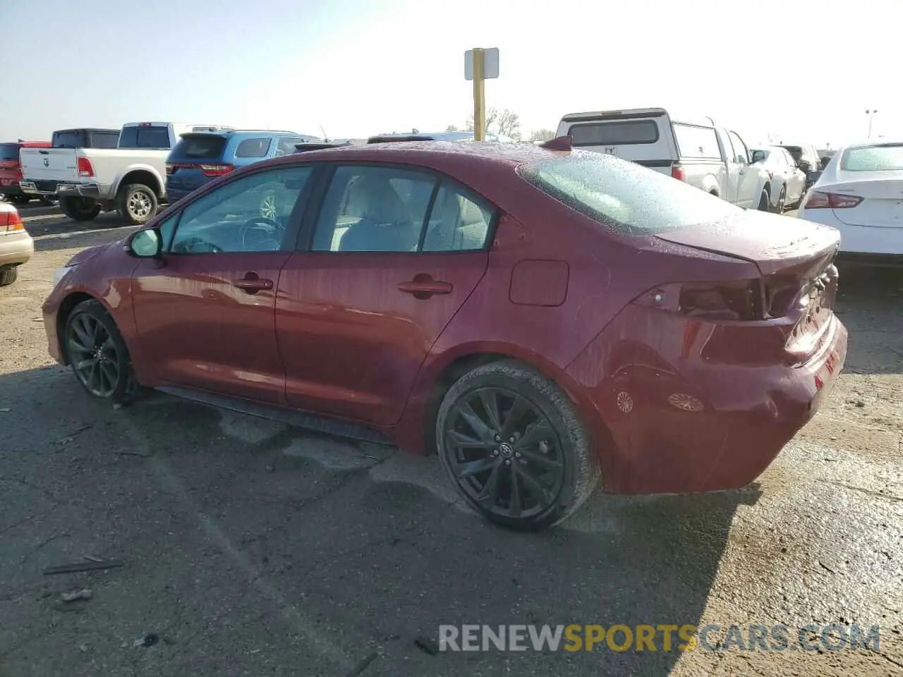 2 Photograph of a damaged car 5YFS4MCE6PP165224 TOYOTA COROLLA 2023