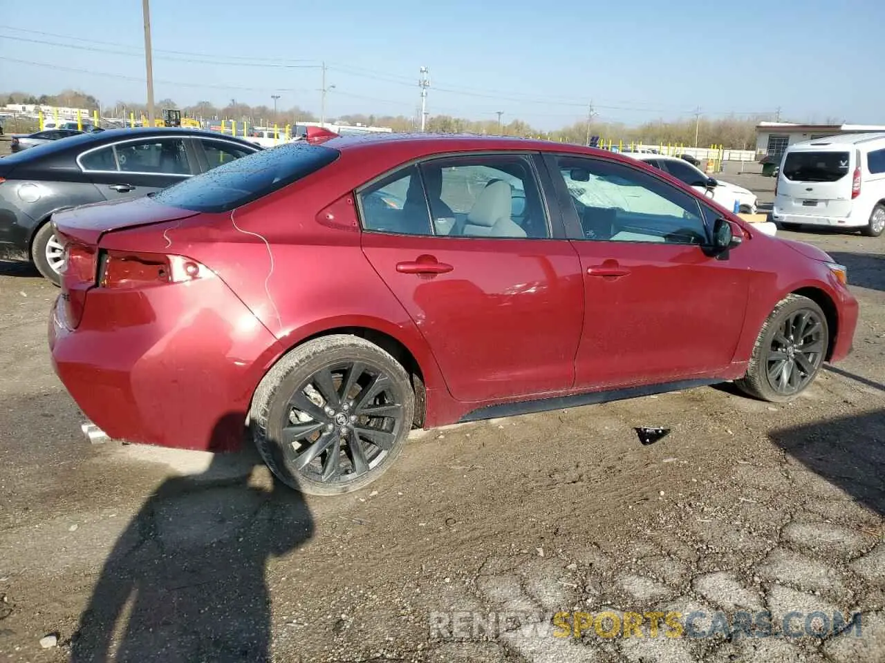 3 Photograph of a damaged car 5YFS4MCE6PP165224 TOYOTA COROLLA 2023