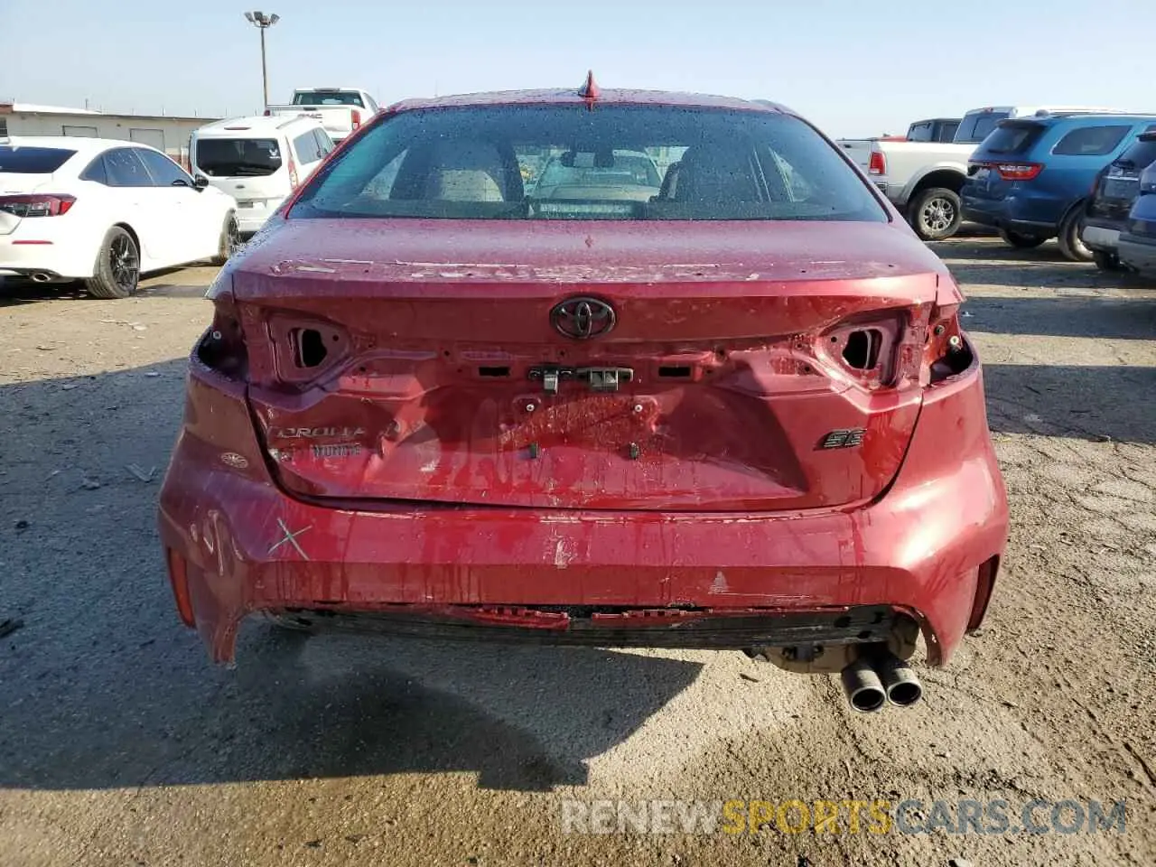 6 Photograph of a damaged car 5YFS4MCE6PP165224 TOYOTA COROLLA 2023