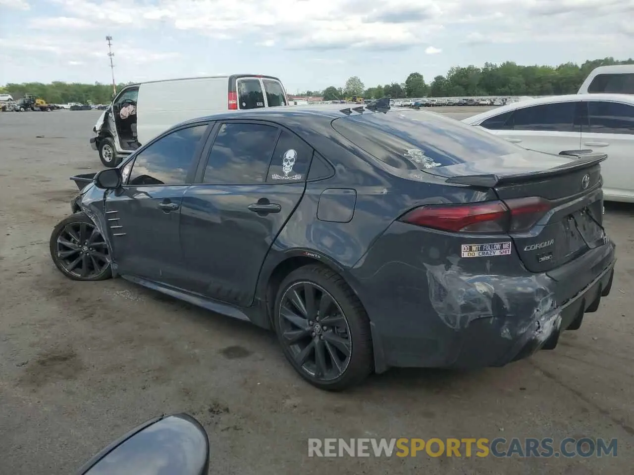 2 Photograph of a damaged car 5YFS4MCE6PP167832 TOYOTA COROLLA 2023