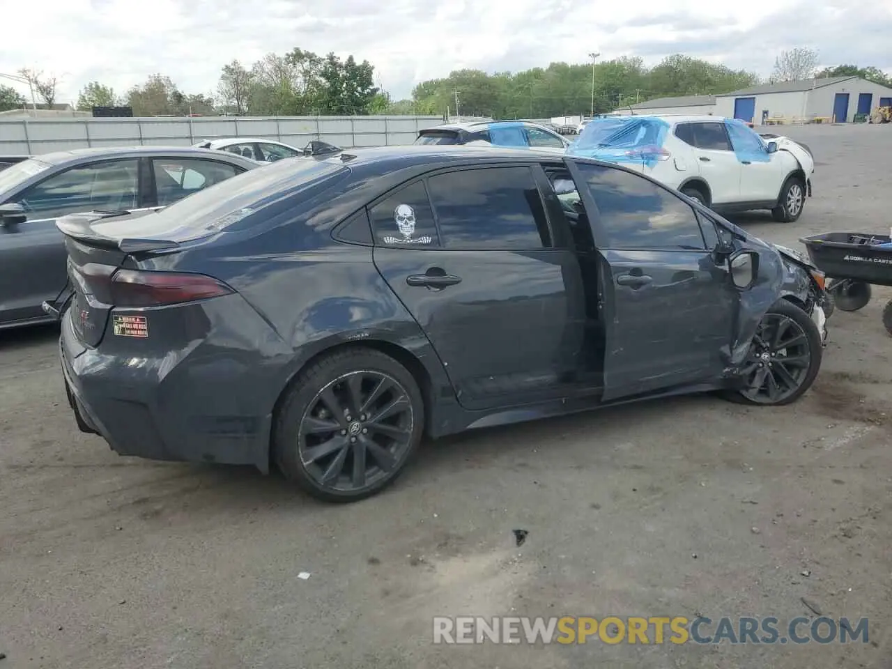 3 Photograph of a damaged car 5YFS4MCE6PP167832 TOYOTA COROLLA 2023
