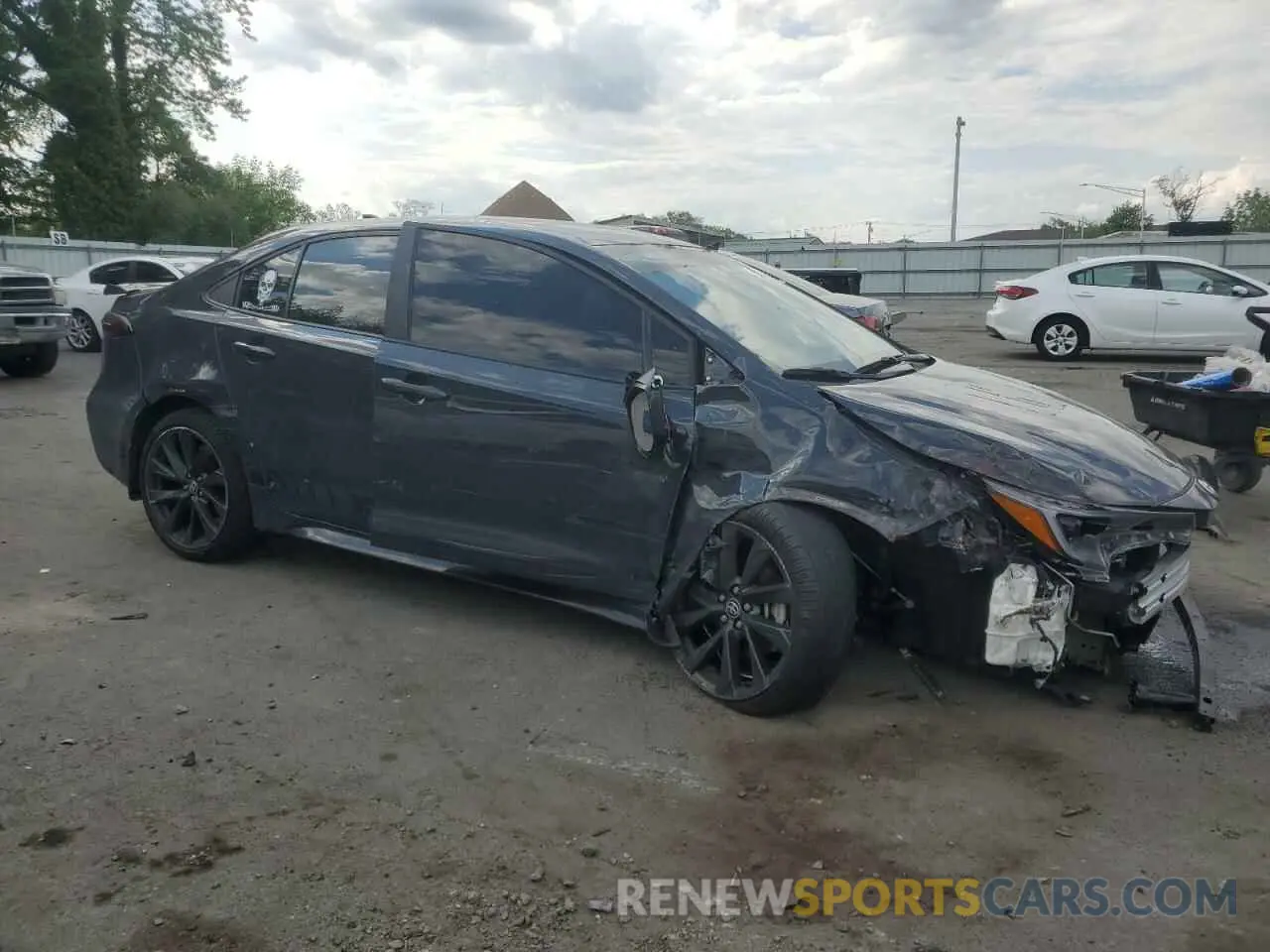 4 Photograph of a damaged car 5YFS4MCE6PP167832 TOYOTA COROLLA 2023