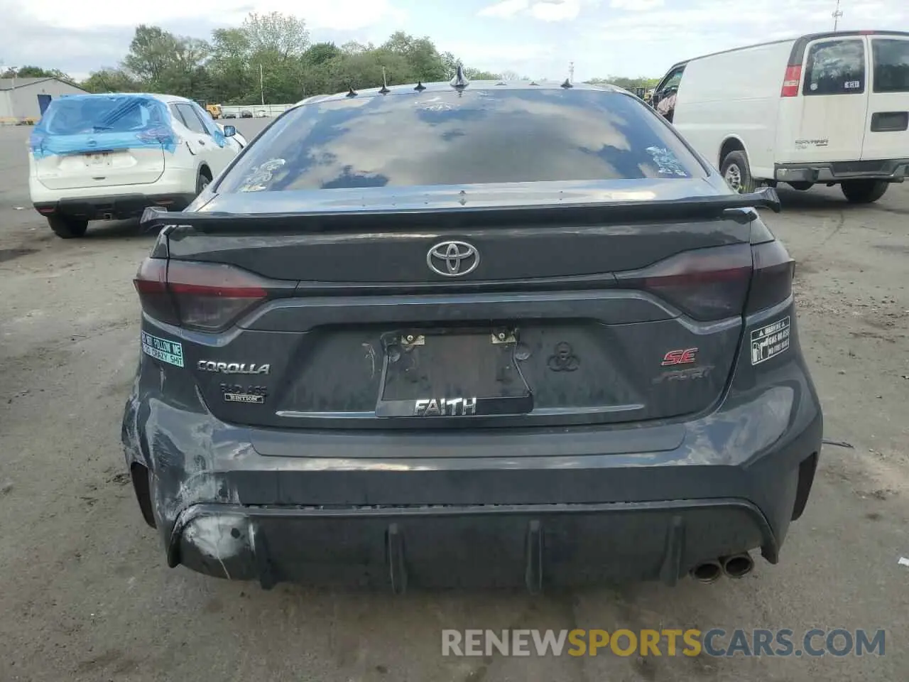 6 Photograph of a damaged car 5YFS4MCE6PP167832 TOYOTA COROLLA 2023