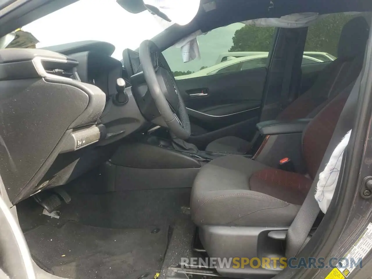 7 Photograph of a damaged car 5YFS4MCE6PP167832 TOYOTA COROLLA 2023