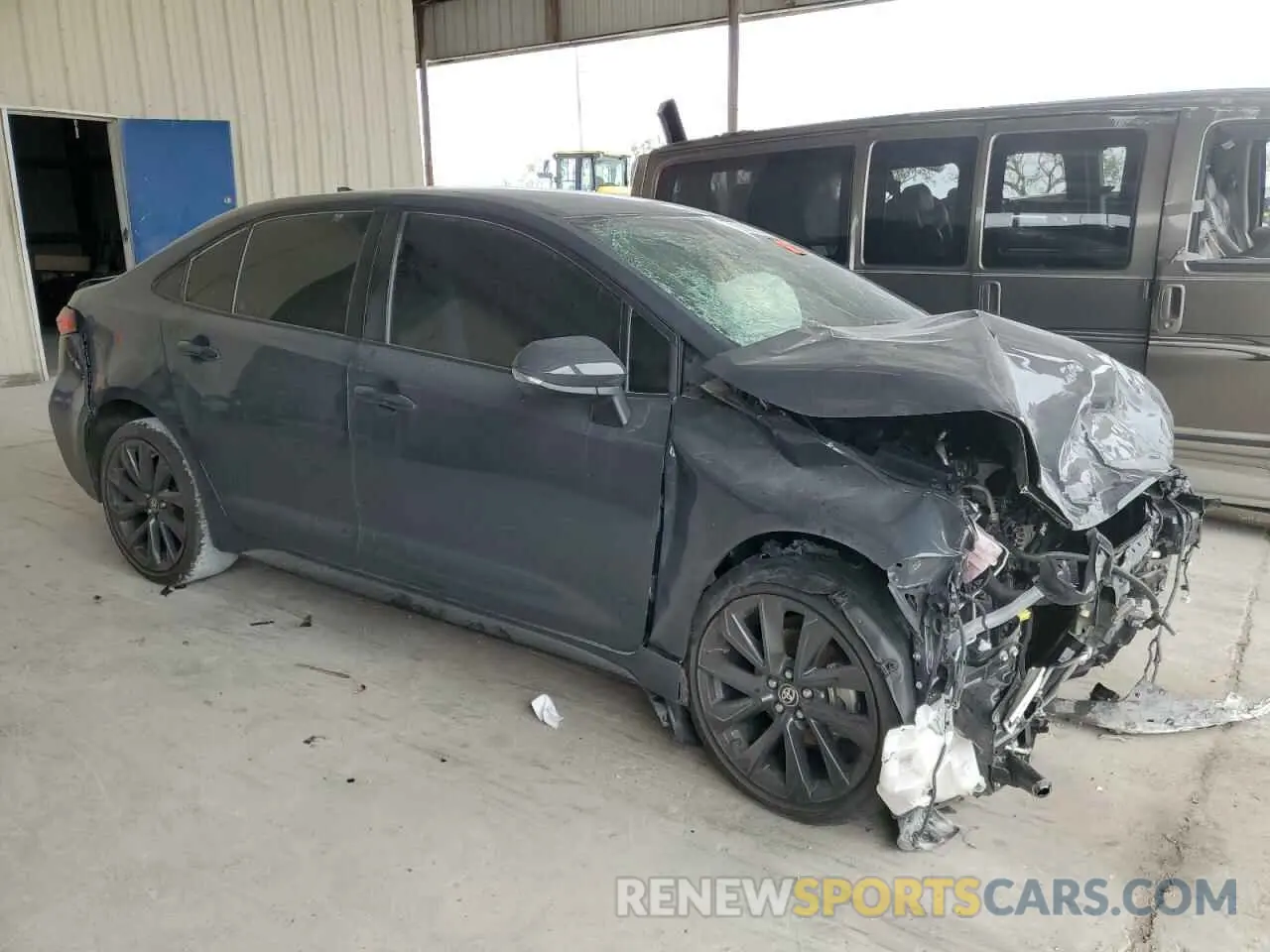 4 Photograph of a damaged car 5YFS4MCE7PP140333 TOYOTA COROLLA 2023