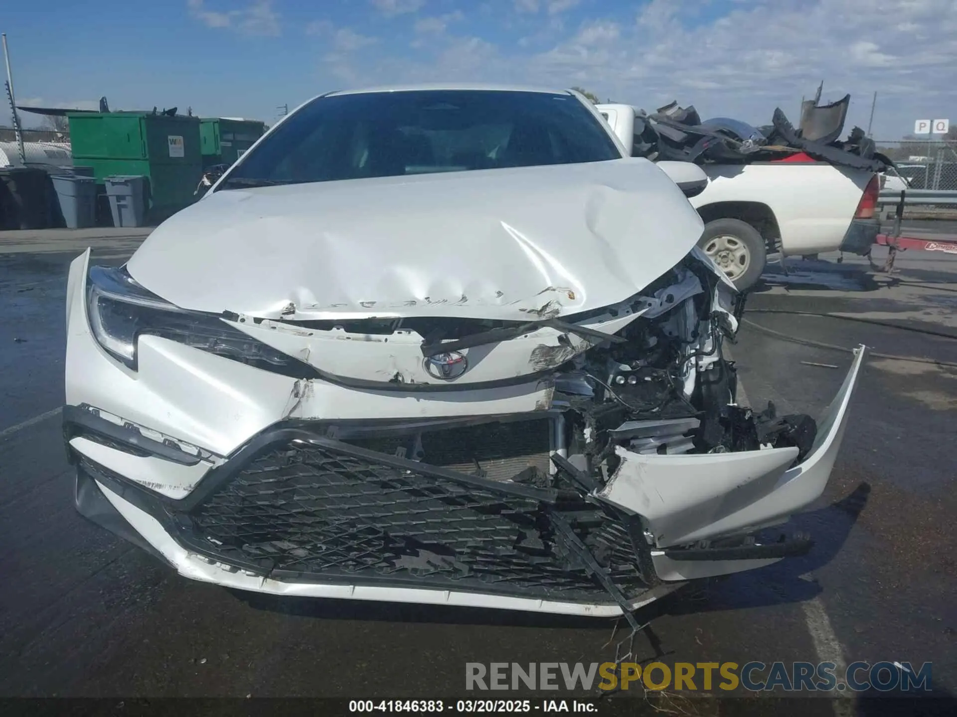 12 Photograph of a damaged car 5YFS4MCE7PP157097 TOYOTA COROLLA 2023