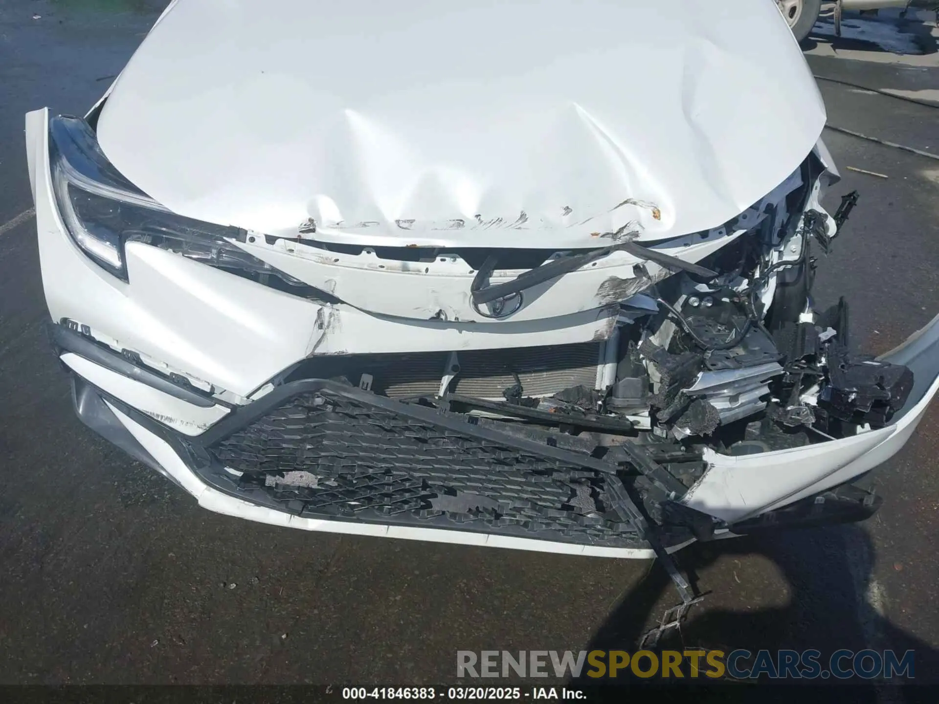 6 Photograph of a damaged car 5YFS4MCE7PP157097 TOYOTA COROLLA 2023