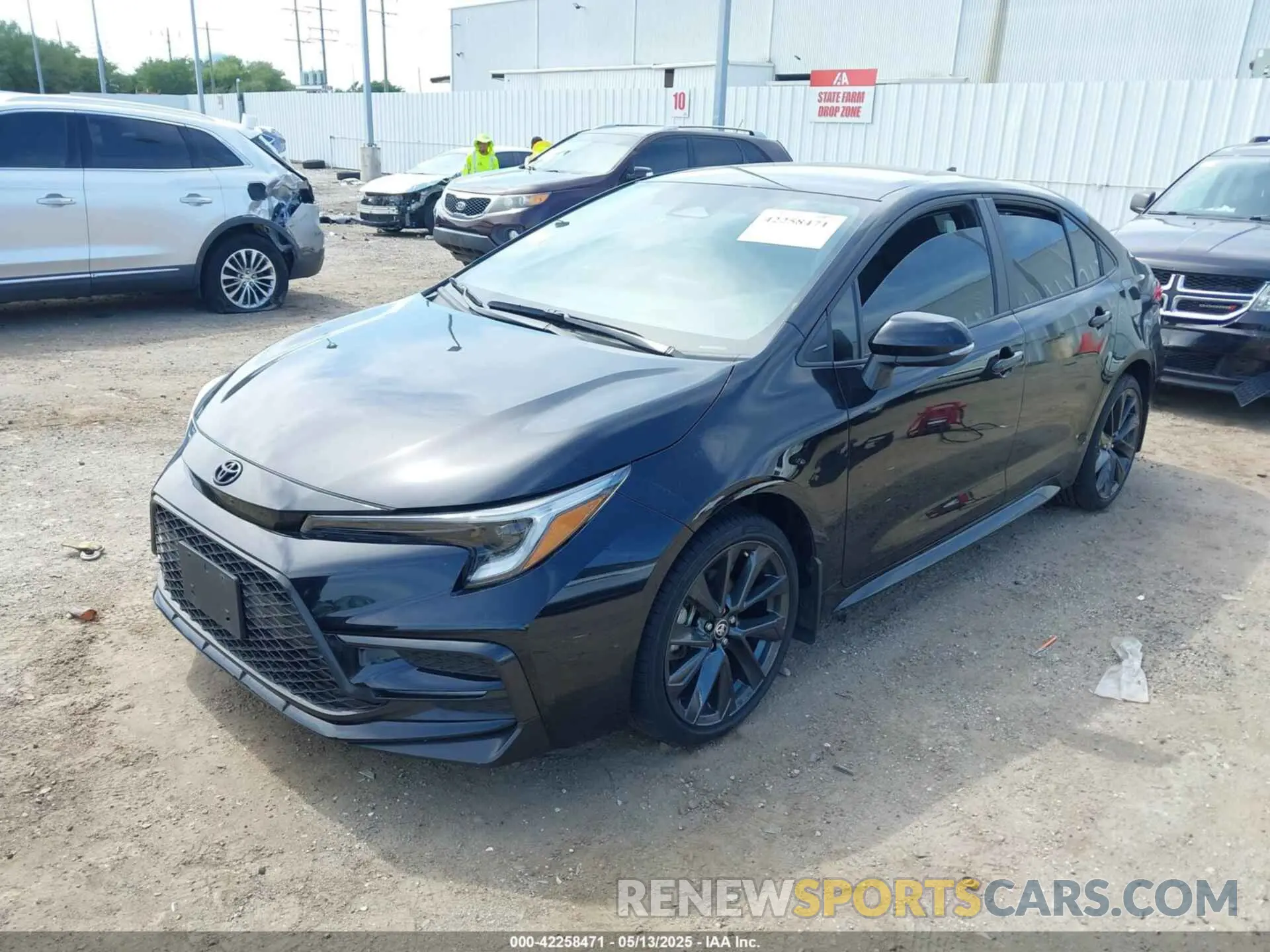 2 Photograph of a damaged car 5YFS4MCE7PP157987 TOYOTA COROLLA 2023