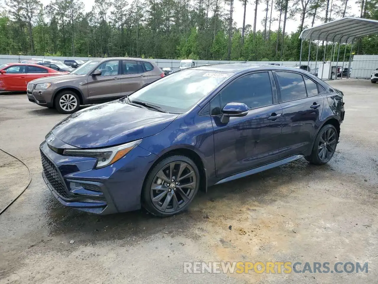 1 Photograph of a damaged car 5YFS4MCE8PP151860 TOYOTA COROLLA 2023