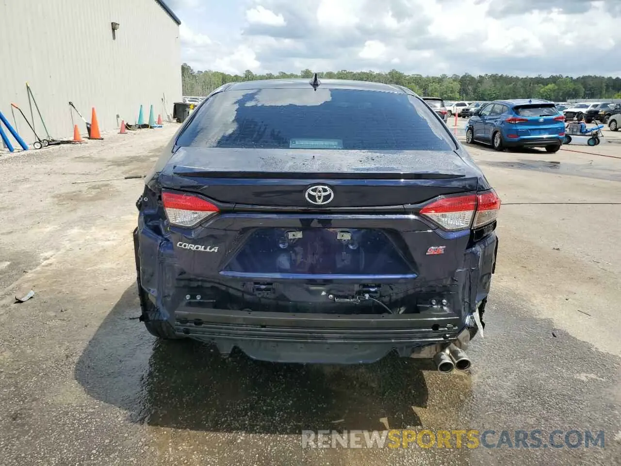6 Photograph of a damaged car 5YFS4MCE8PP151860 TOYOTA COROLLA 2023