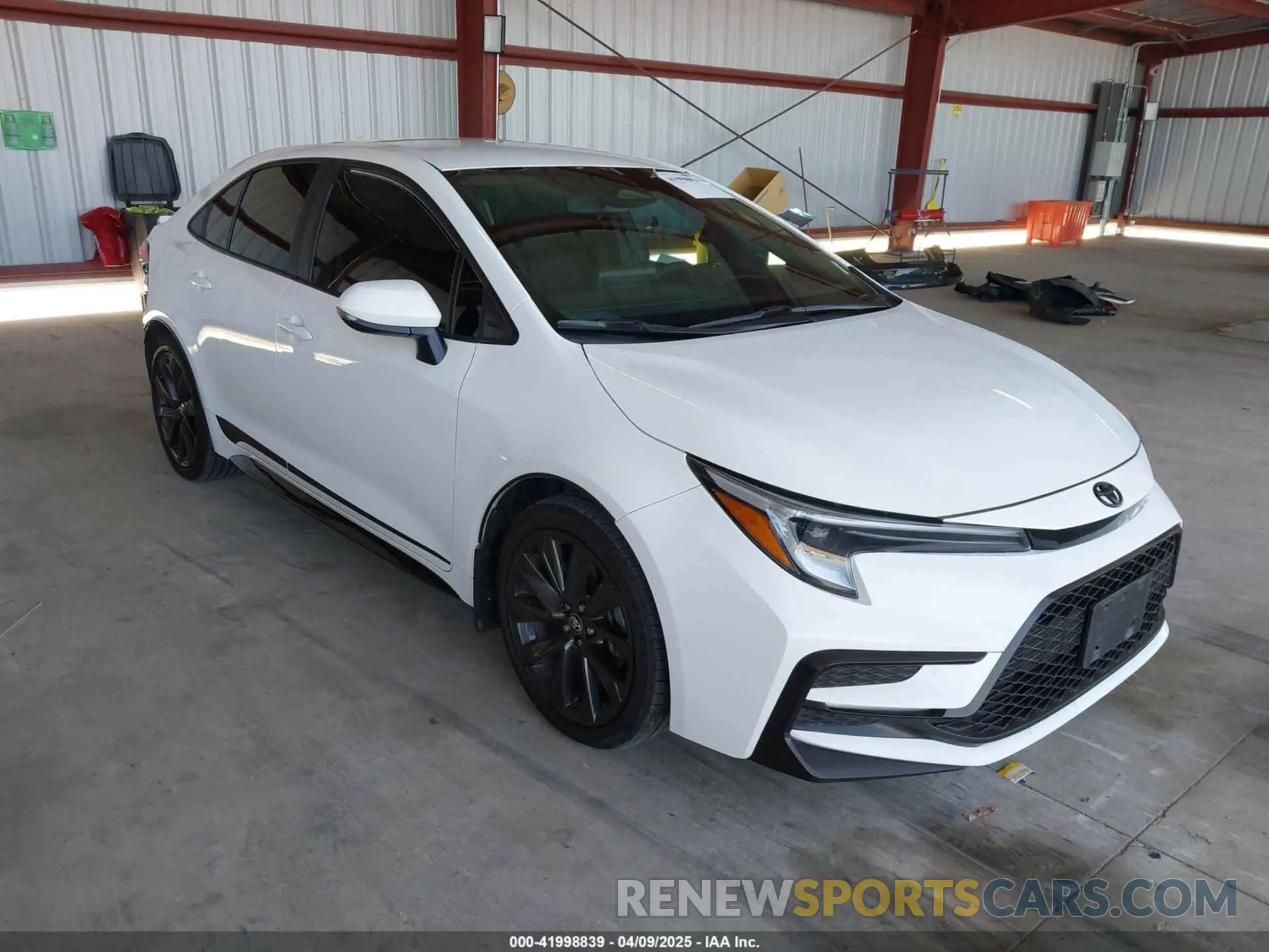 1 Photograph of a damaged car 5YFS4MCE8PP153219 TOYOTA COROLLA 2023