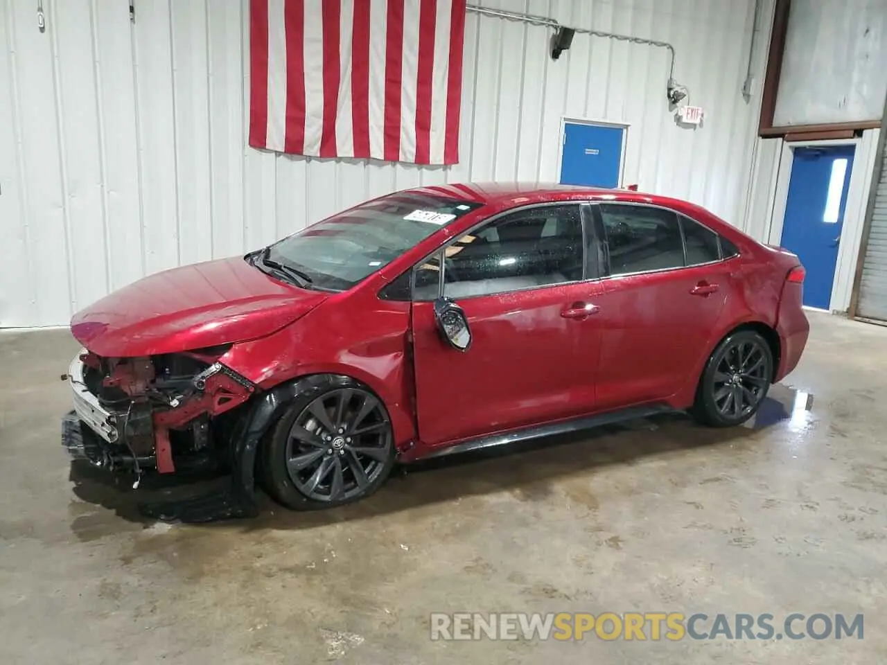 1 Photograph of a damaged car 5YFS4MCE8PP155309 TOYOTA COROLLA 2023