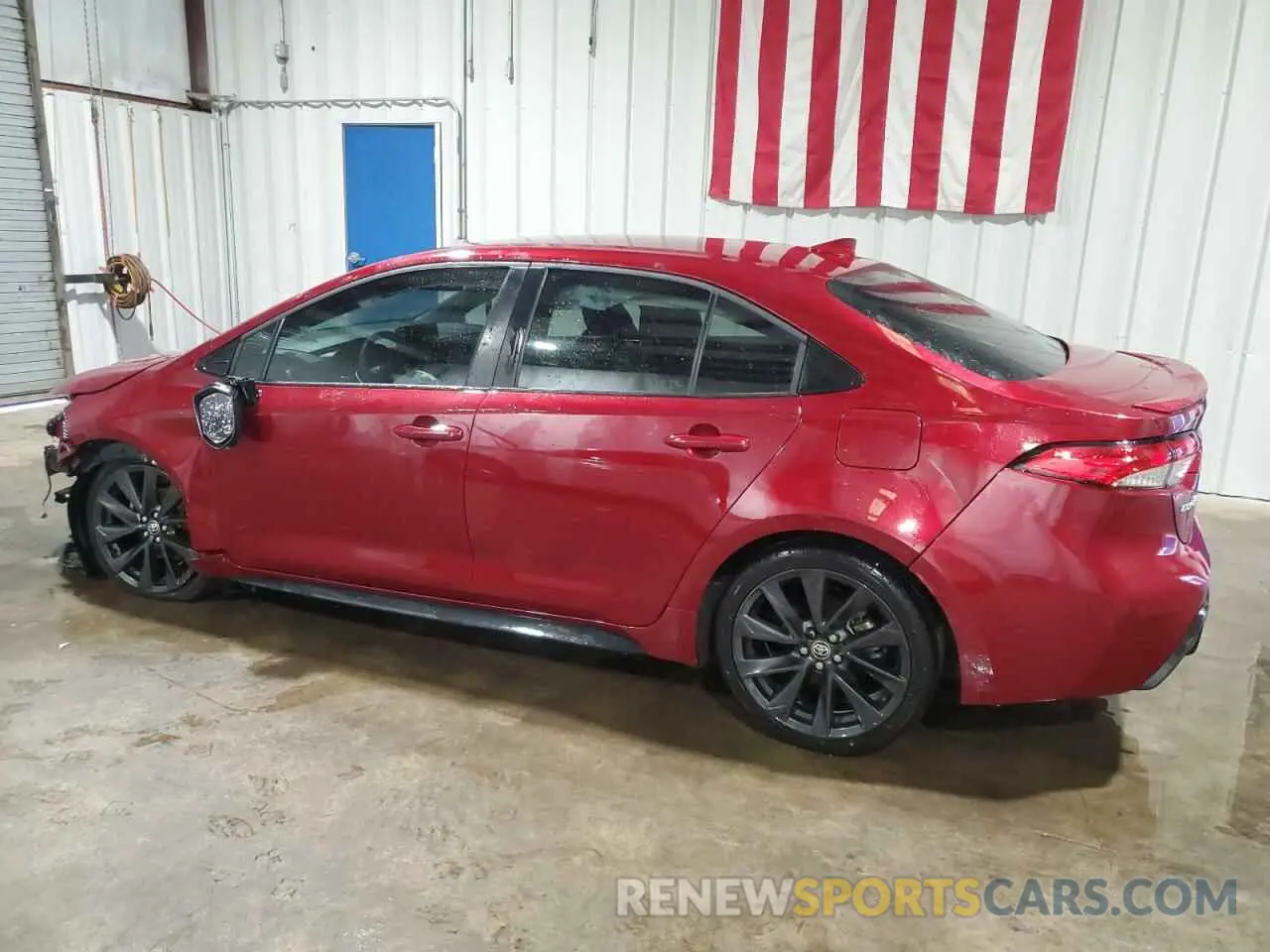 2 Photograph of a damaged car 5YFS4MCE8PP155309 TOYOTA COROLLA 2023