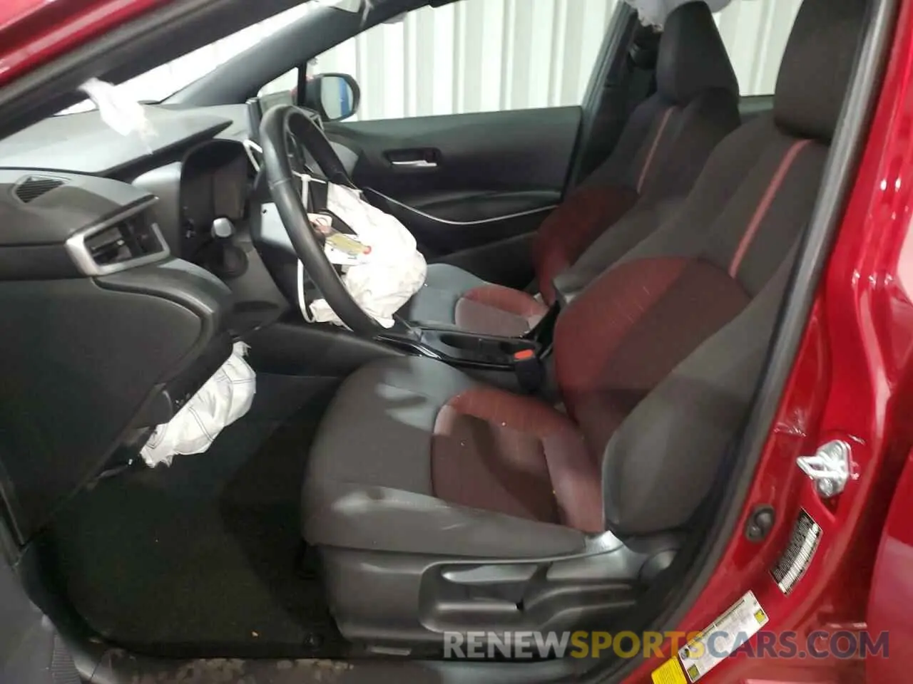7 Photograph of a damaged car 5YFS4MCE8PP155309 TOYOTA COROLLA 2023