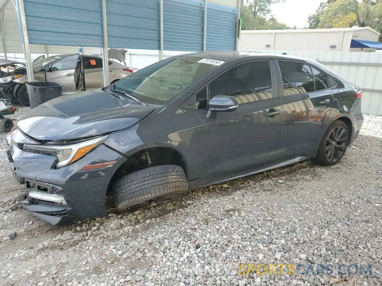 1 Photograph of a damaged car 5YFS4MCE8PP155665 TOYOTA COROLLA 2023