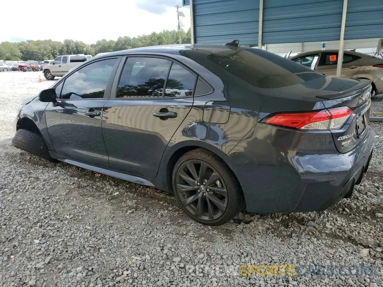 2 Photograph of a damaged car 5YFS4MCE8PP155665 TOYOTA COROLLA 2023