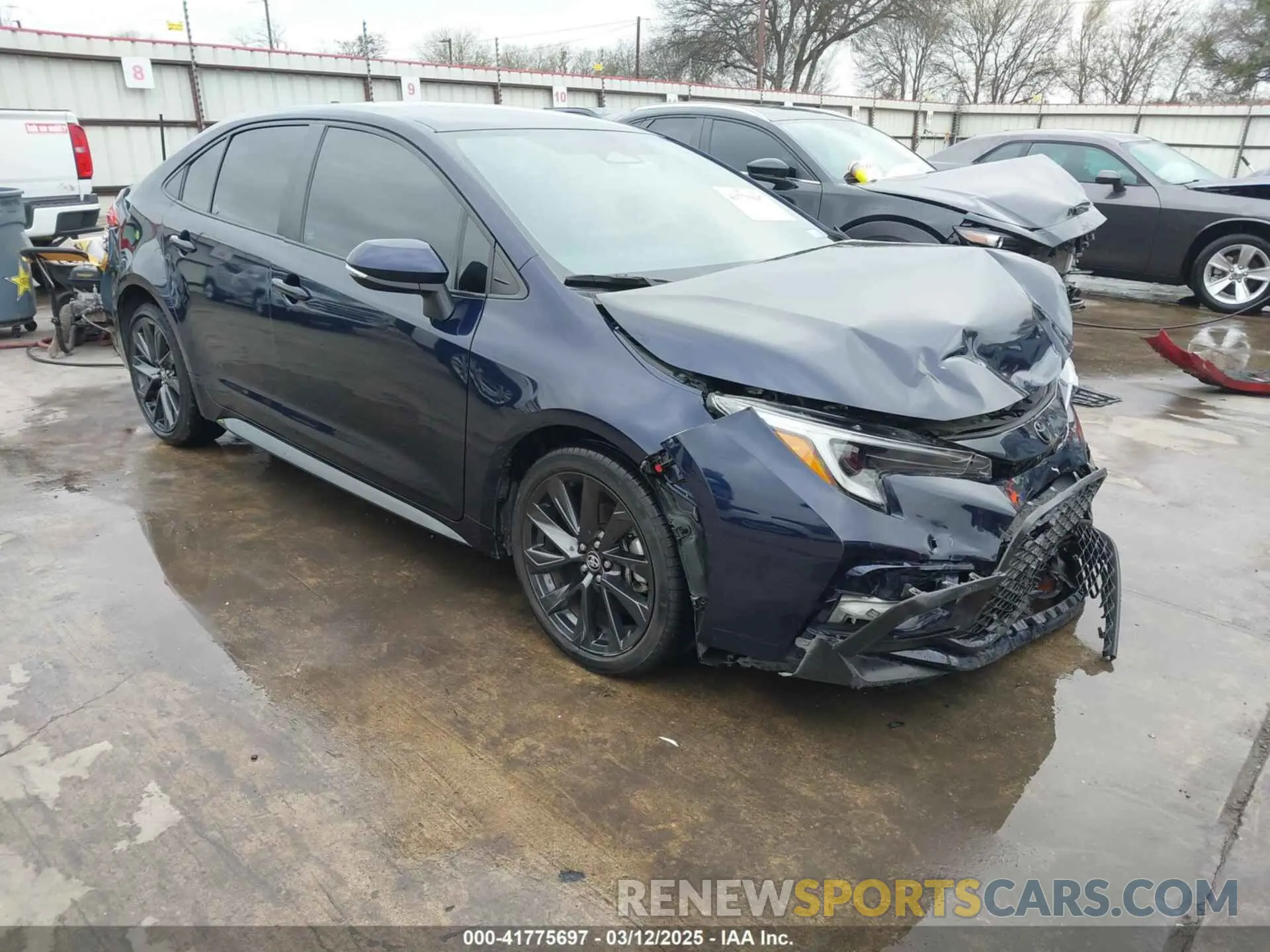 1 Photograph of a damaged car 5YFS4MCE8PP163586 TOYOTA COROLLA 2023