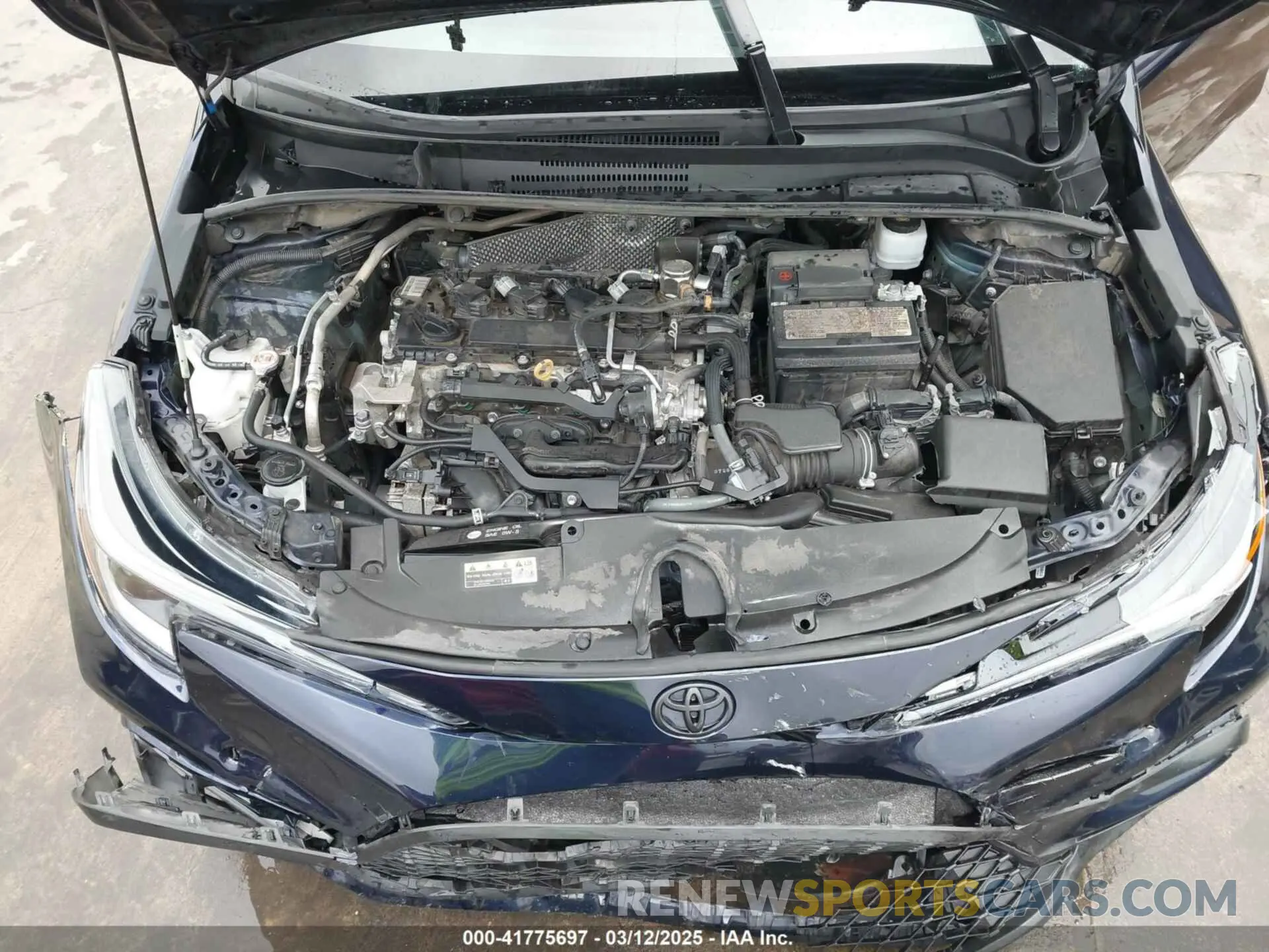 10 Photograph of a damaged car 5YFS4MCE8PP163586 TOYOTA COROLLA 2023