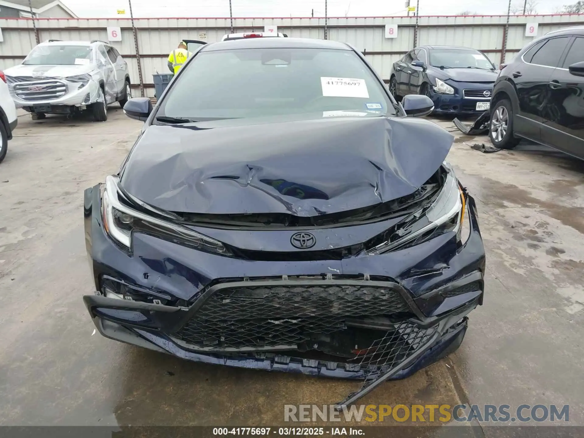 12 Photograph of a damaged car 5YFS4MCE8PP163586 TOYOTA COROLLA 2023