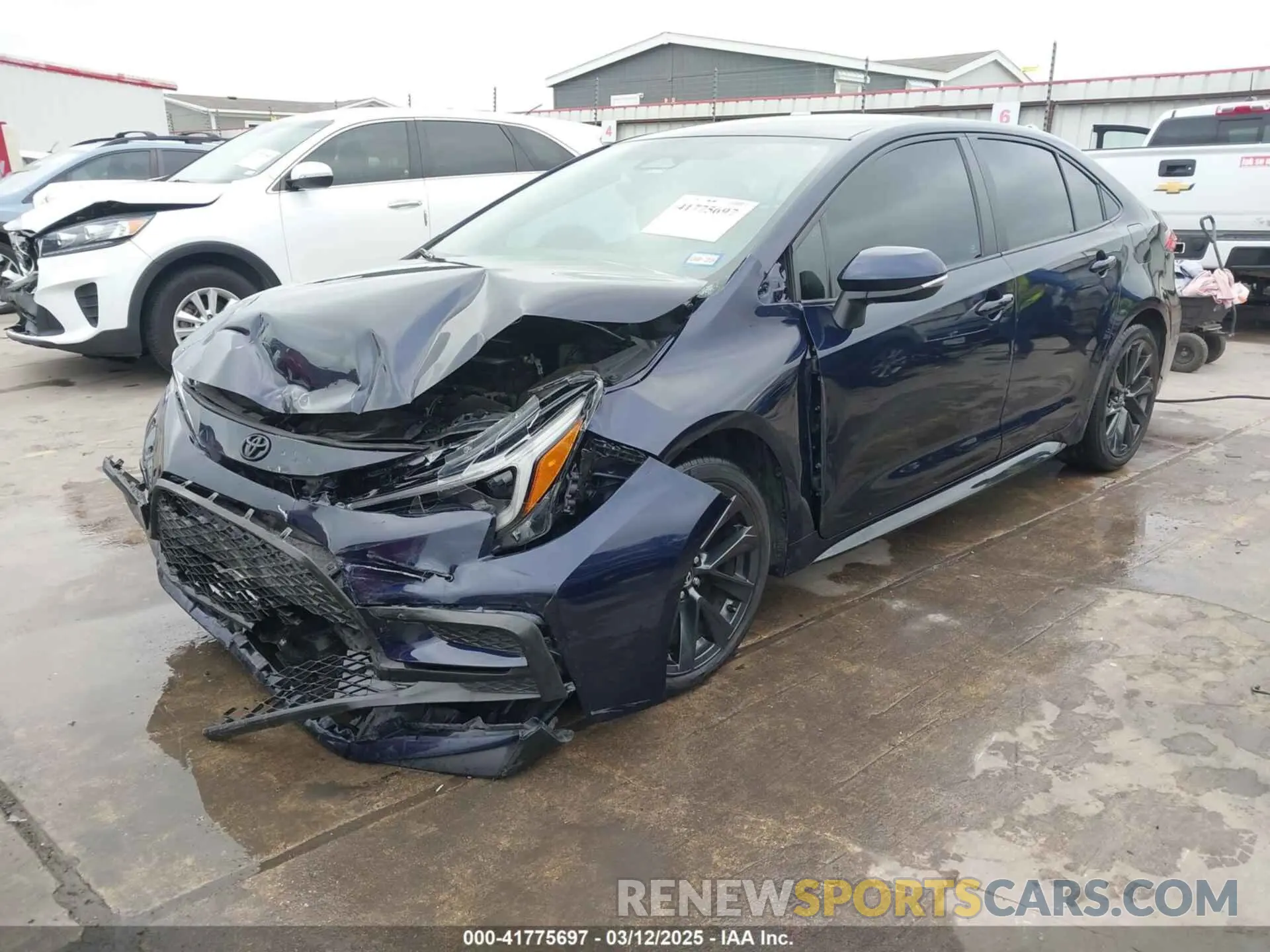 2 Photograph of a damaged car 5YFS4MCE8PP163586 TOYOTA COROLLA 2023