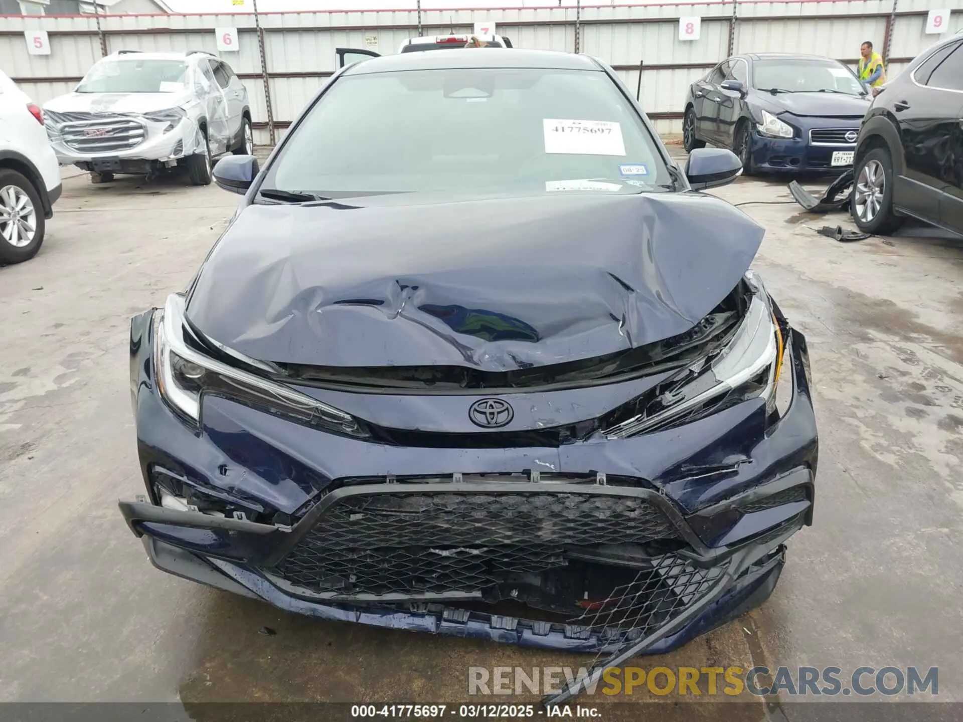 6 Photograph of a damaged car 5YFS4MCE8PP163586 TOYOTA COROLLA 2023