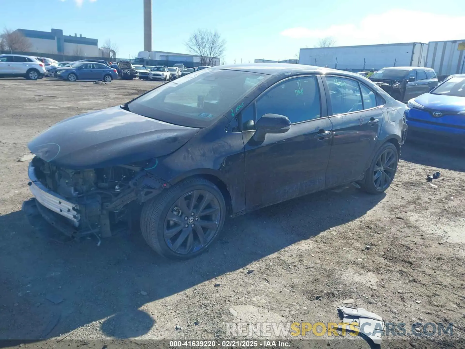 2 Photograph of a damaged car 5YFS4MCE8PP164592 TOYOTA COROLLA 2023