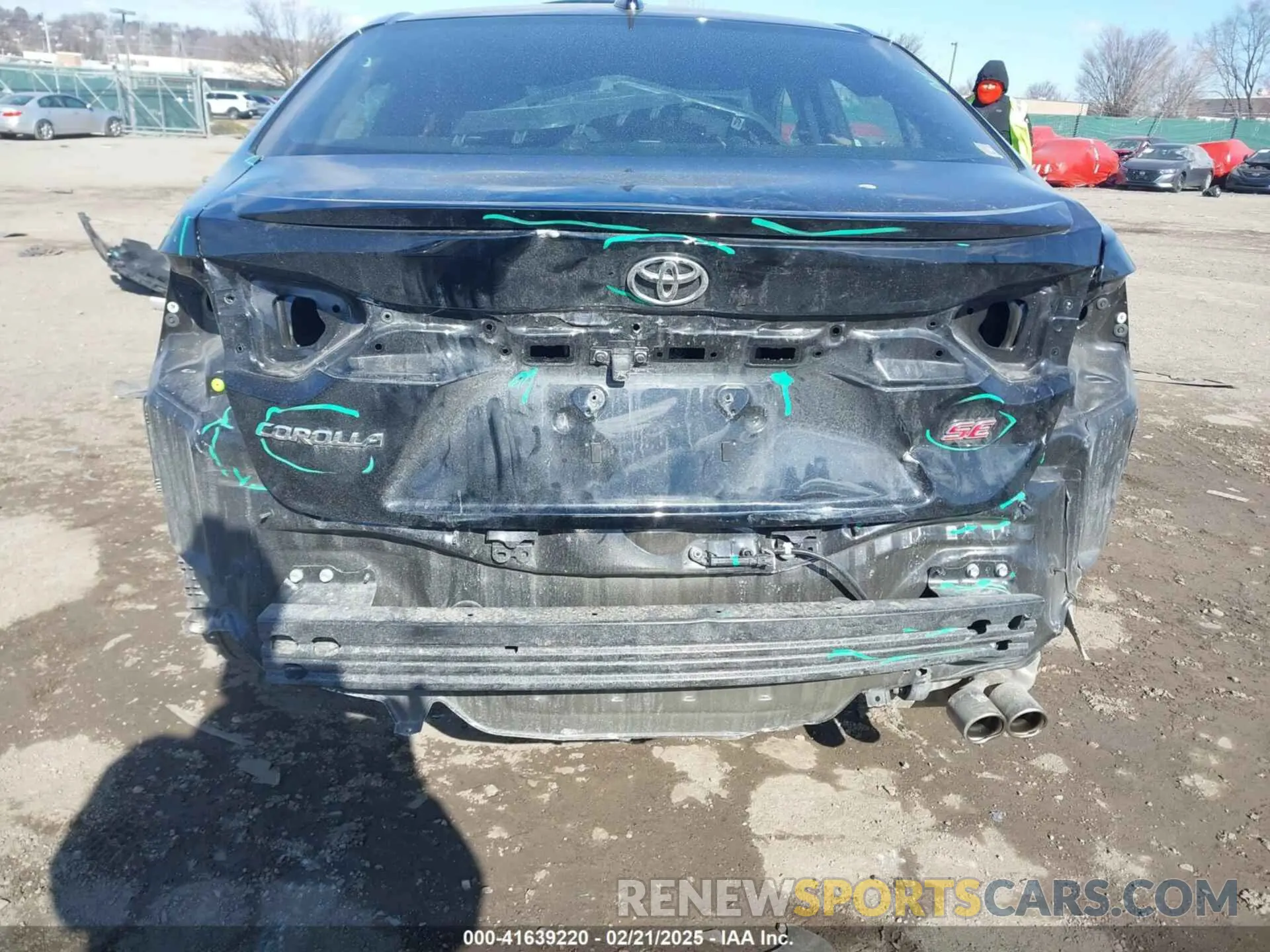 6 Photograph of a damaged car 5YFS4MCE8PP164592 TOYOTA COROLLA 2023