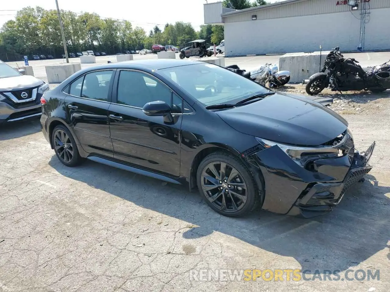 4 Photograph of a damaged car 5YFS4MCE9PP145680 TOYOTA COROLLA 2023