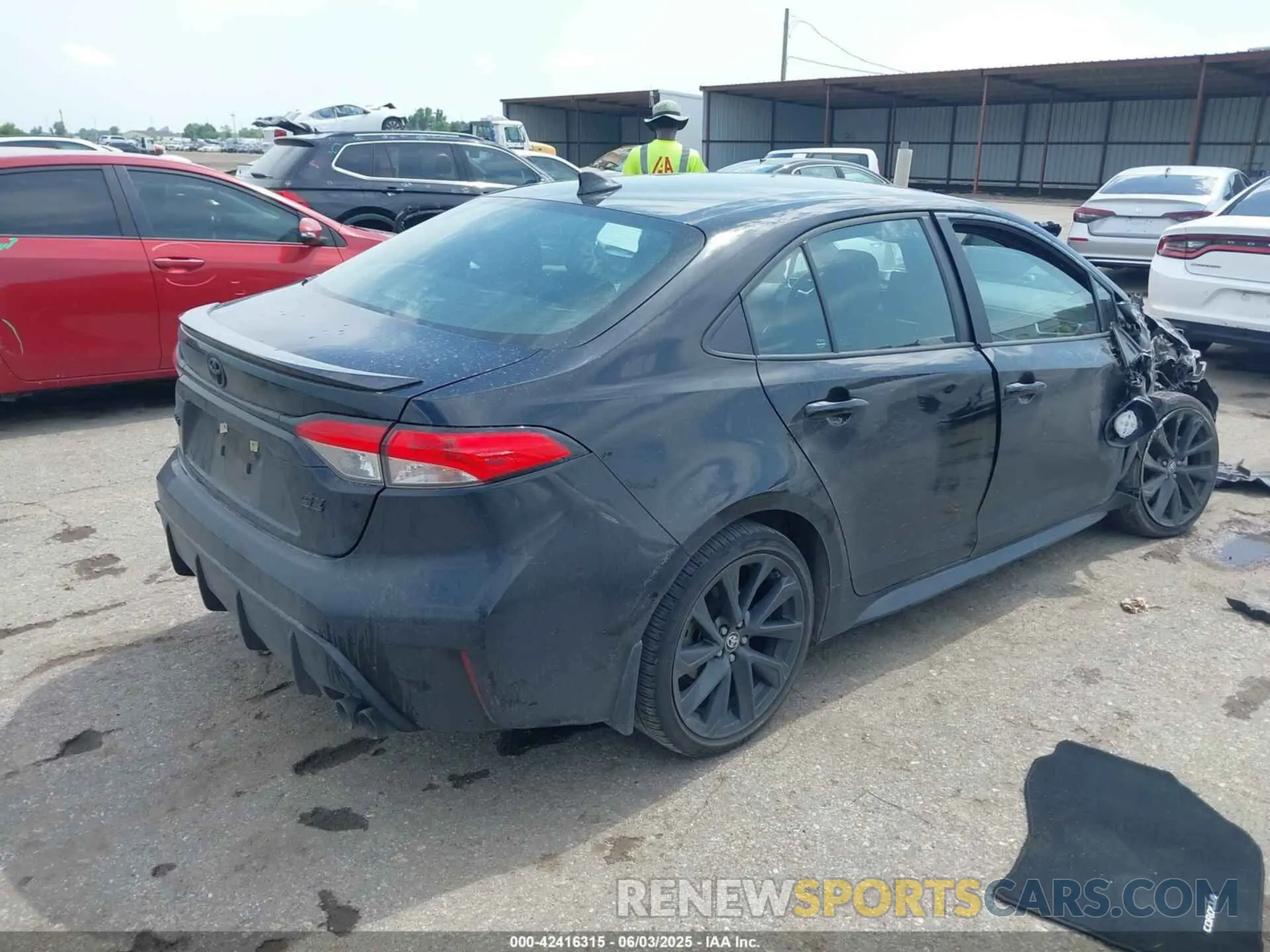 4 Photograph of a damaged car 5YFS4MCE9PP154413 TOYOTA COROLLA 2023