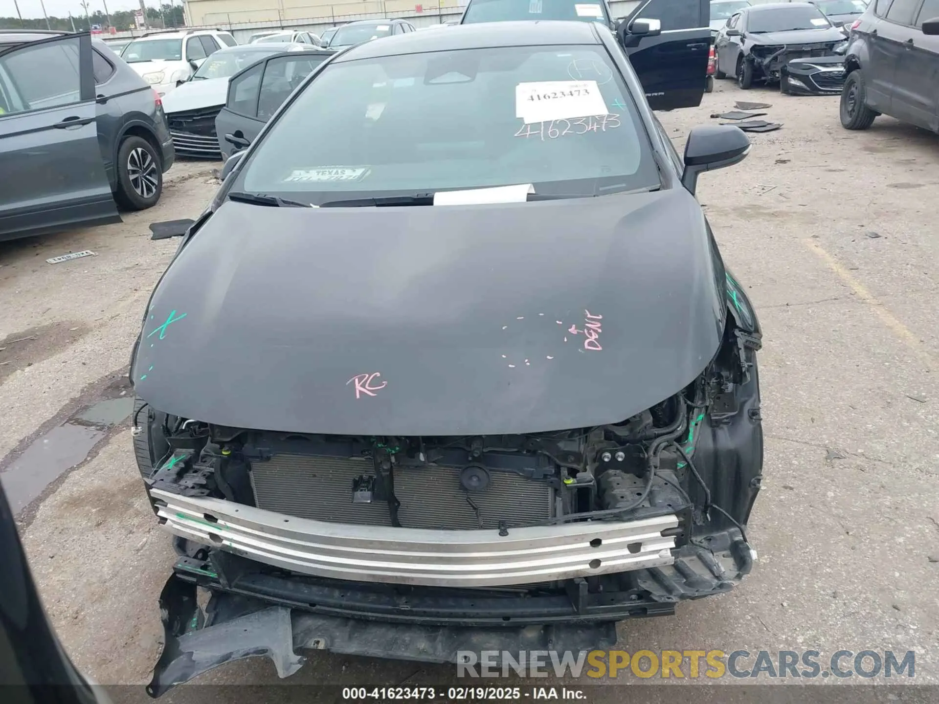 13 Photograph of a damaged car 5YFS4MCE9PP156596 TOYOTA COROLLA 2023
