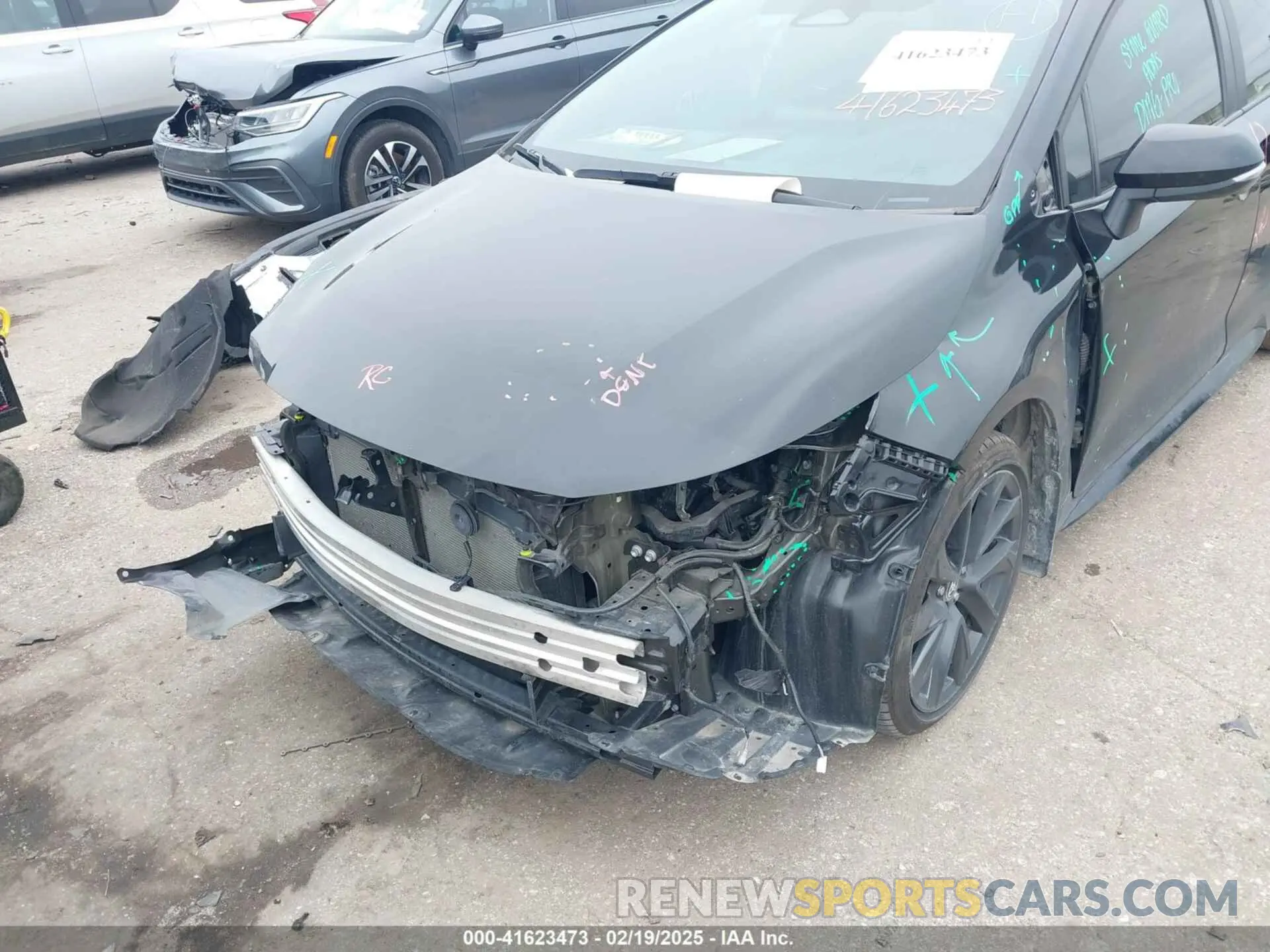 6 Photograph of a damaged car 5YFS4MCE9PP156596 TOYOTA COROLLA 2023