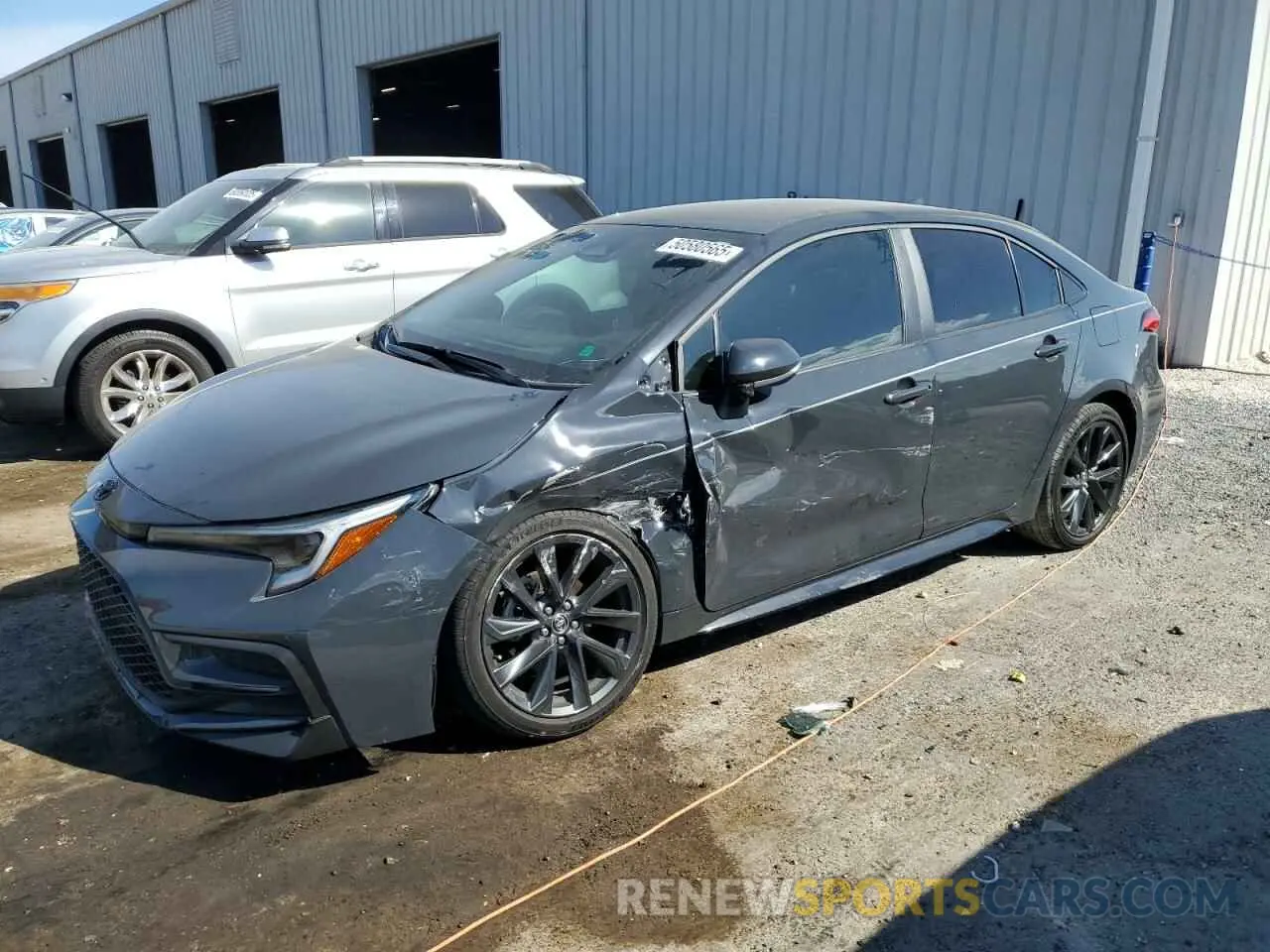 1 Photograph of a damaged car 5YFS4MCE9PP158610 TOYOTA COROLLA 2023