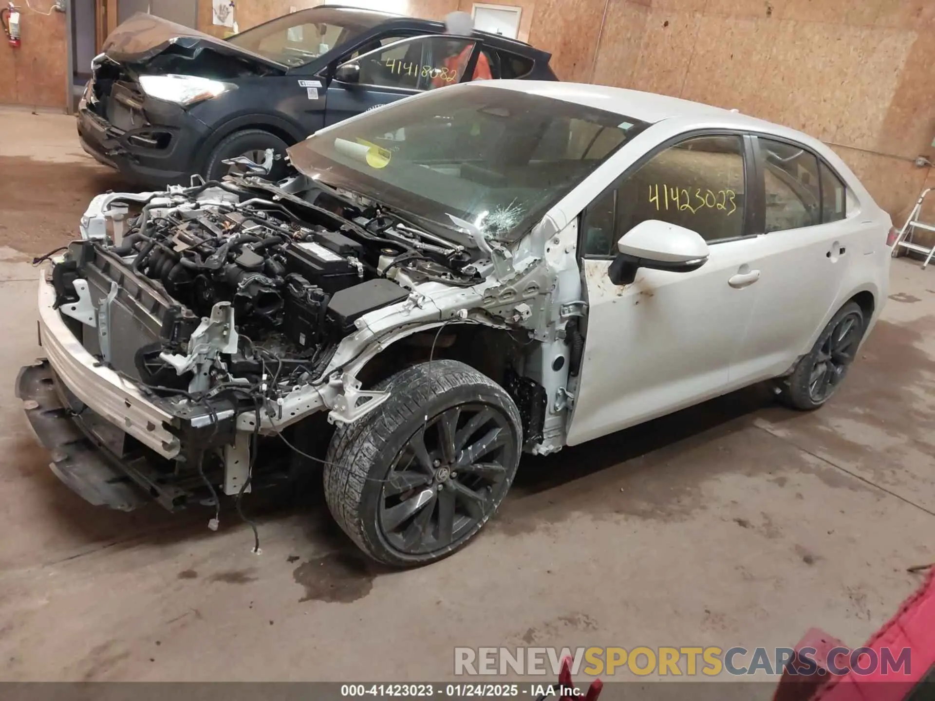 2 Photograph of a damaged car 5YFS4MCE9PP158980 TOYOTA COROLLA 2023