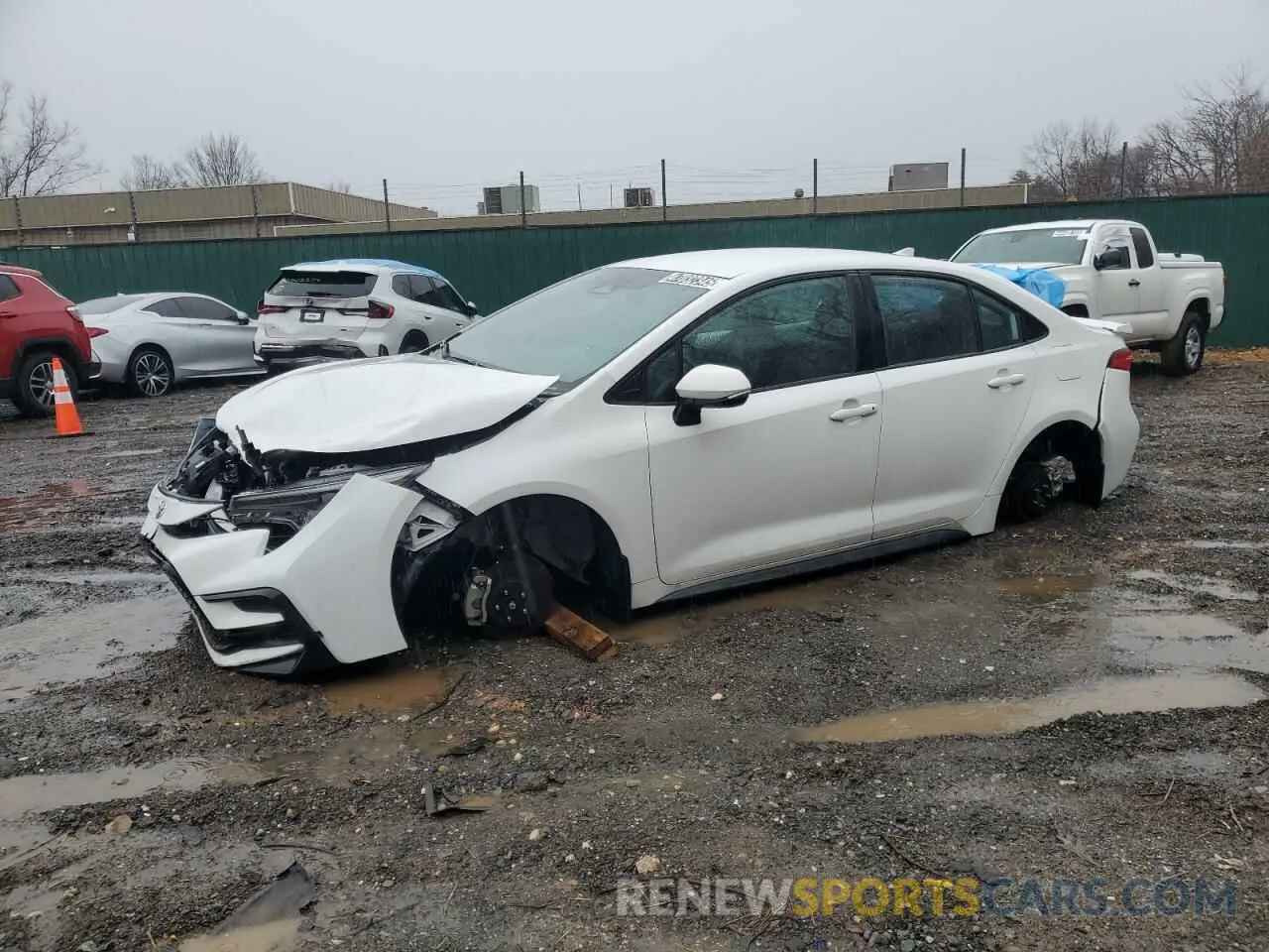 1 Photograph of a damaged car 5YFS4MCE9PP162155 TOYOTA COROLLA 2023