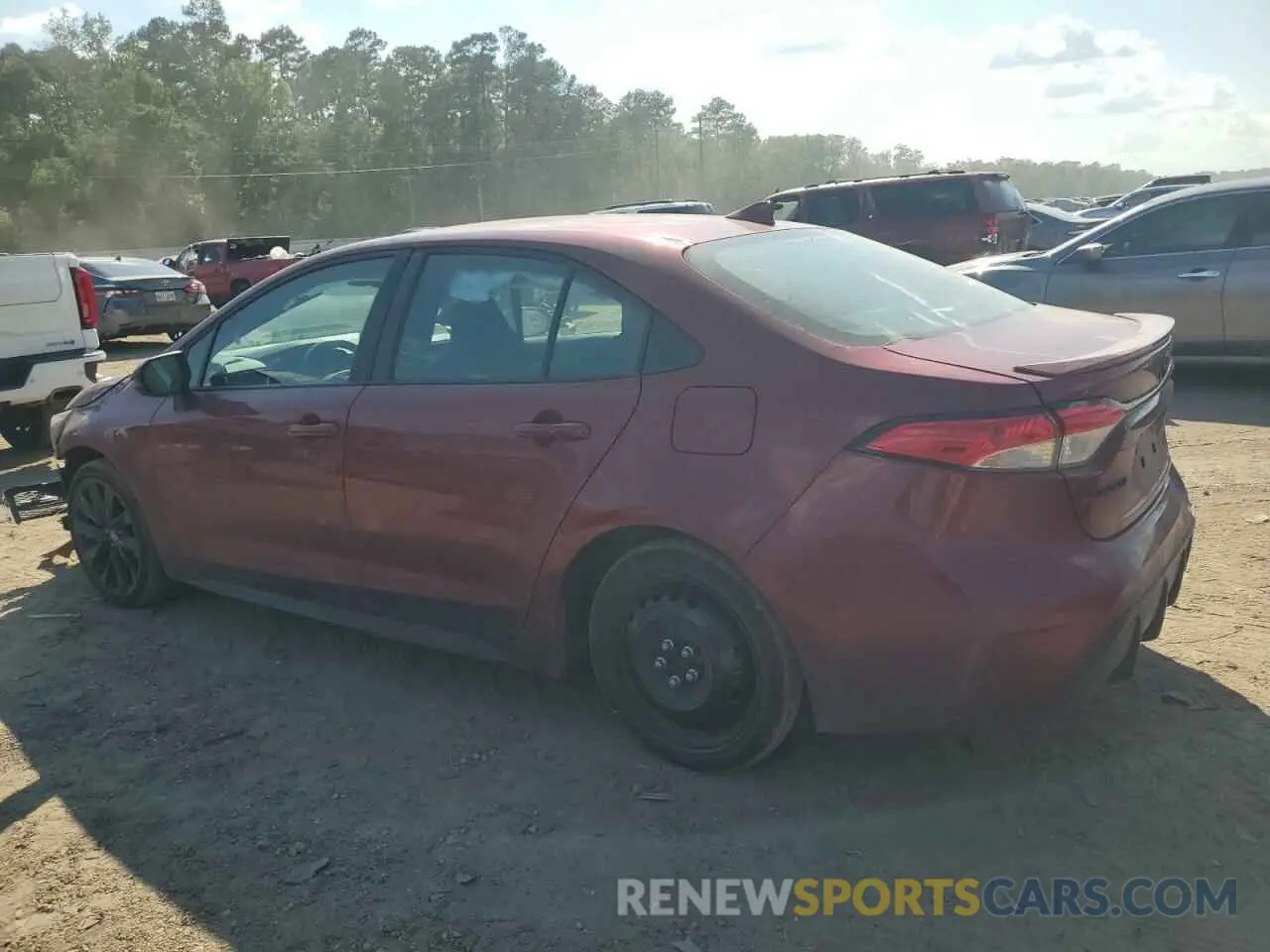2 Photograph of a damaged car 5YFS4MCE9PP166741 TOYOTA COROLLA 2023