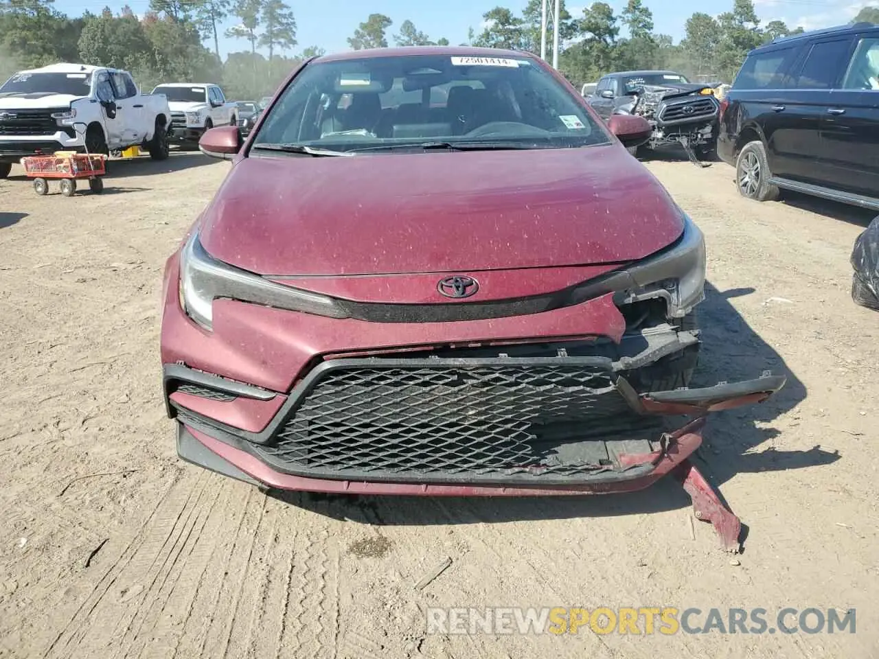 5 Photograph of a damaged car 5YFS4MCE9PP166741 TOYOTA COROLLA 2023