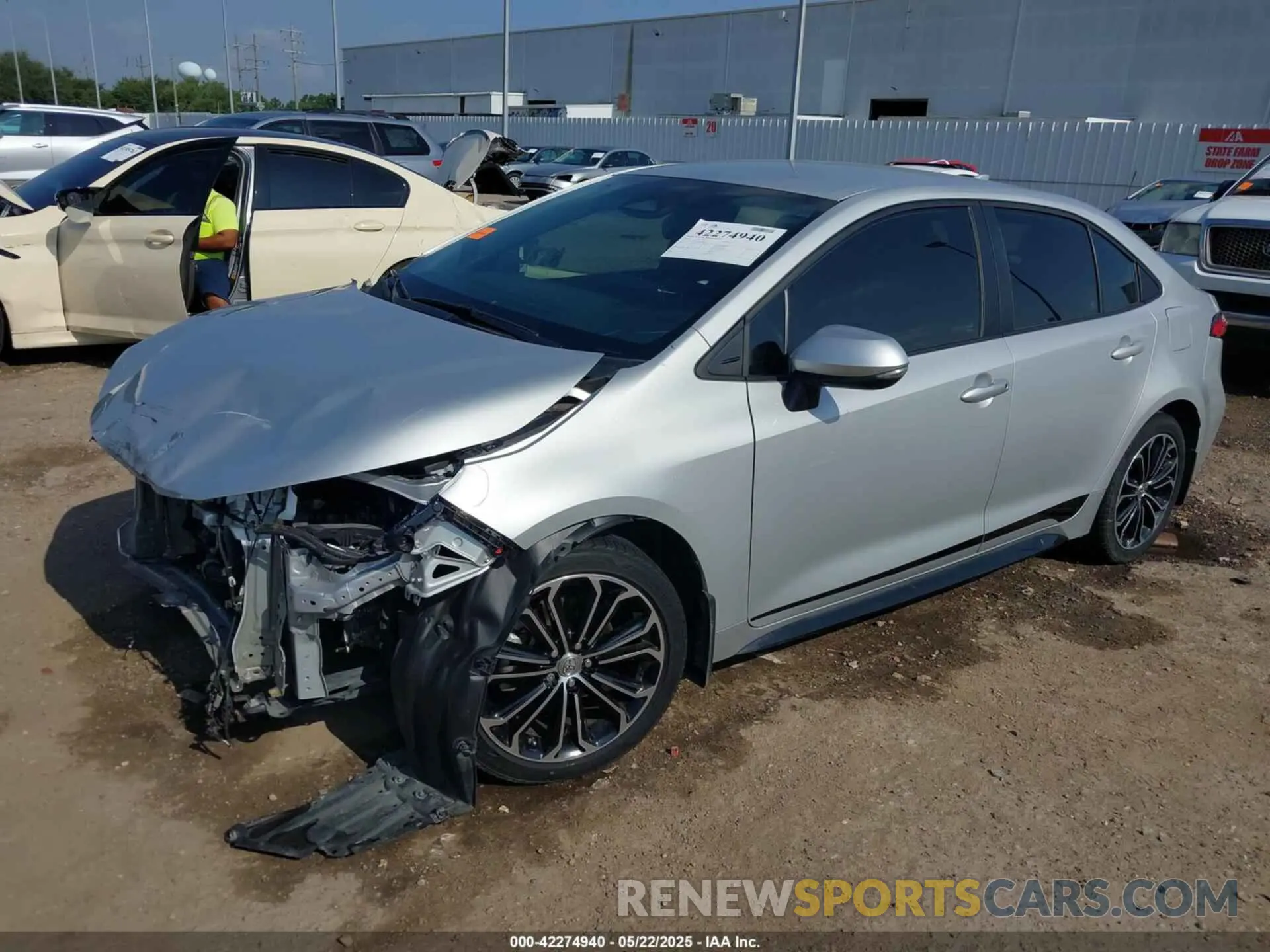 2 Photograph of a damaged car 5YFS4MCEXPP139628 TOYOTA COROLLA 2023