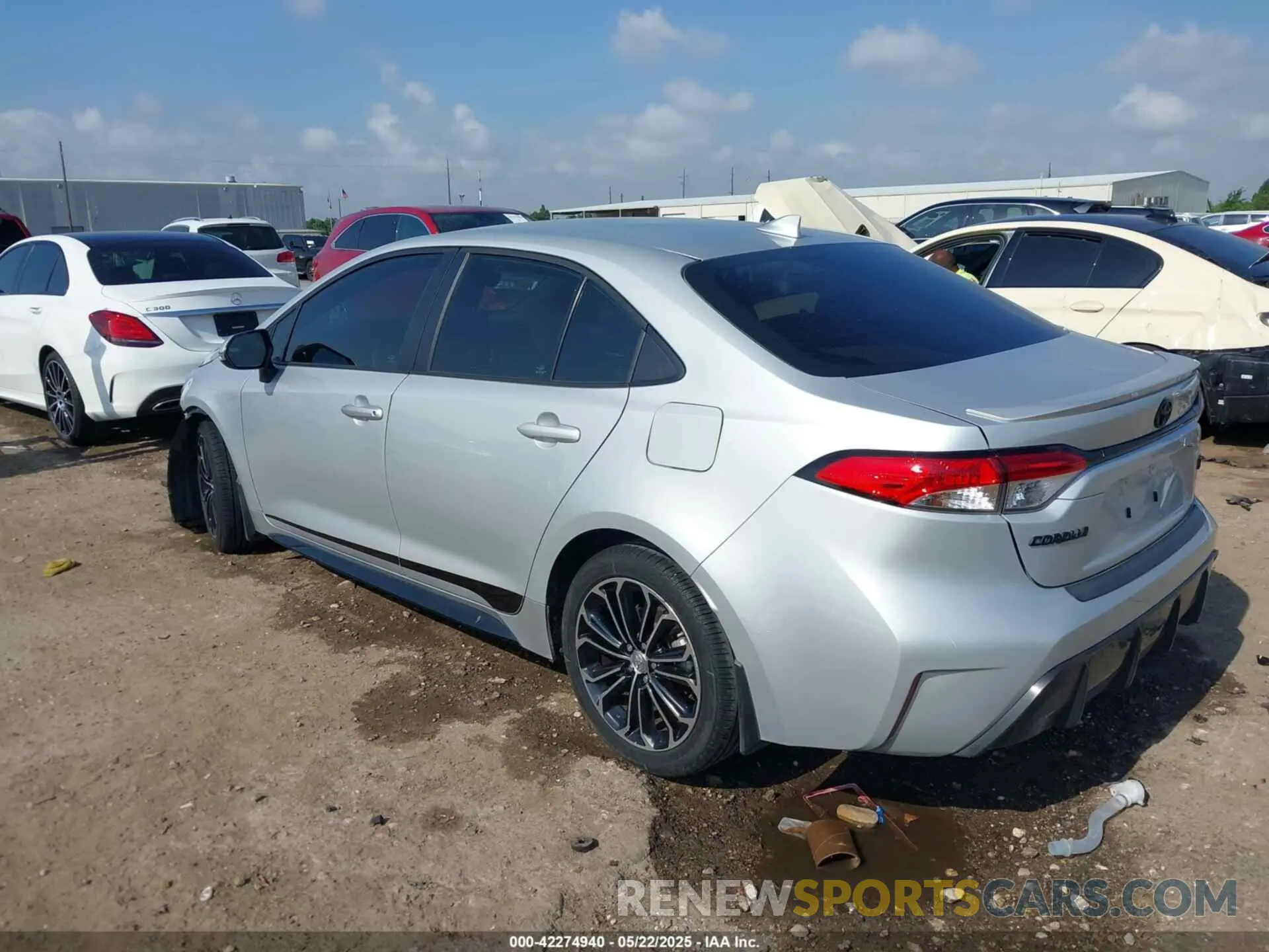 3 Photograph of a damaged car 5YFS4MCEXPP139628 TOYOTA COROLLA 2023