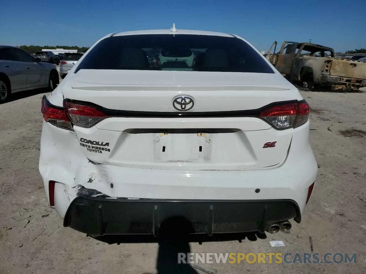 6 Photograph of a damaged car 5YFS4MCEXPP147504 TOYOTA COROLLA 2023