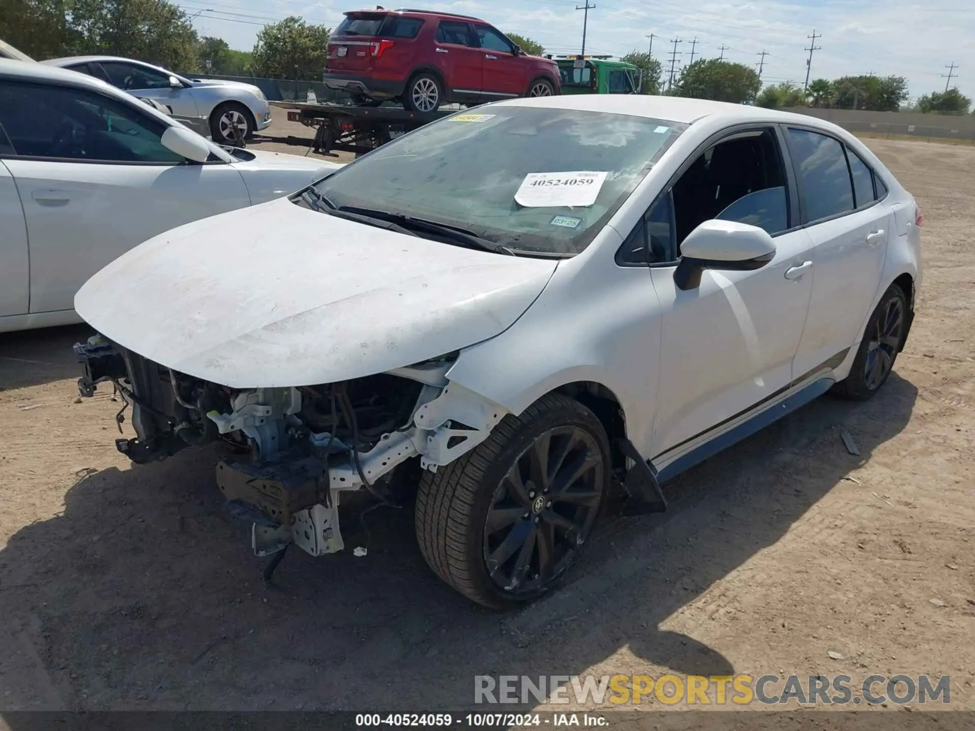 2 Photograph of a damaged car 5YFS4MCEXPP149429 TOYOTA COROLLA 2023