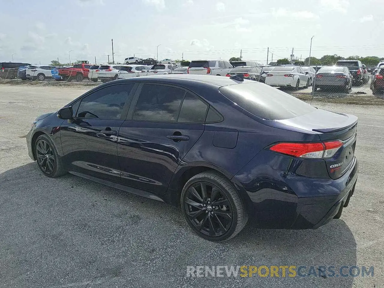 2 Photograph of a damaged car 5YFS4MCEXPP150158 TOYOTA COROLLA 2023