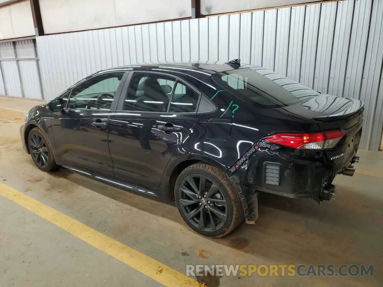 2 Photograph of a damaged car 5YFS4MCEXPP159250 TOYOTA COROLLA 2023