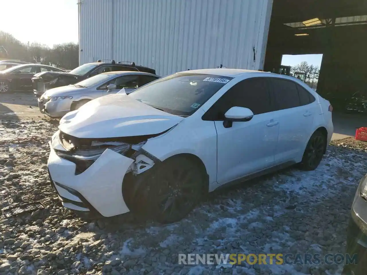 1 Photograph of a damaged car 5YFS4MCEXPP161189 TOYOTA COROLLA 2023