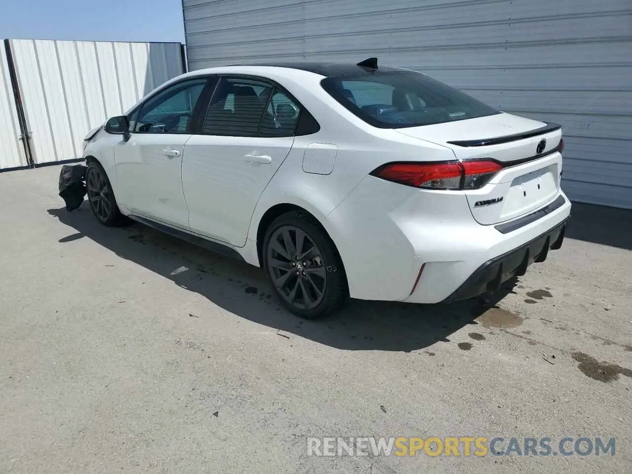 2 Photograph of a damaged car 5YFT4MCE2PP164172 TOYOTA COROLLA 2023