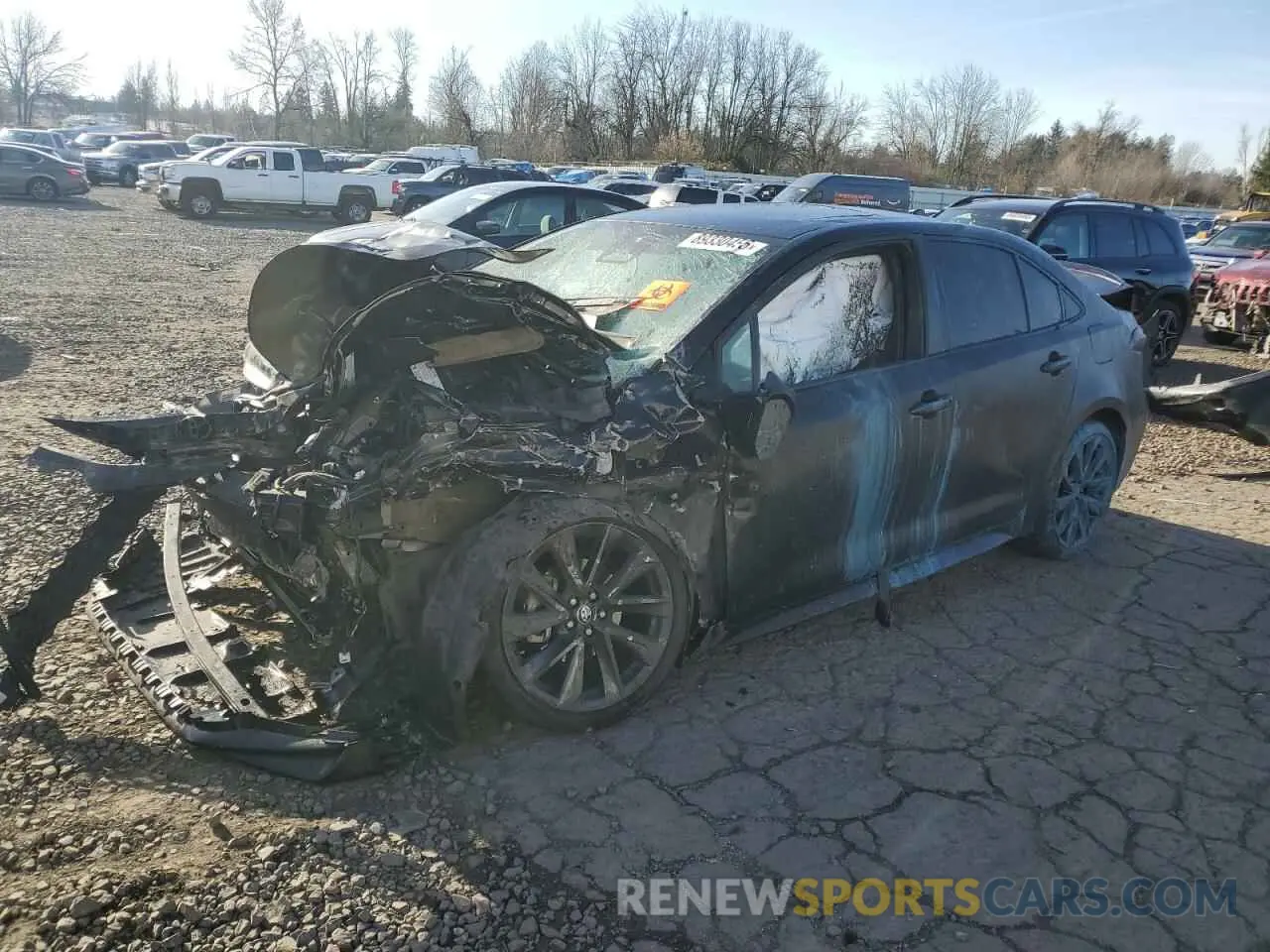 1 Photograph of a damaged car 5YFT4MCE3PP152127 TOYOTA COROLLA 2023