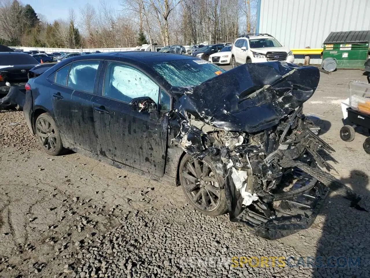 4 Photograph of a damaged car 5YFT4MCE3PP152127 TOYOTA COROLLA 2023