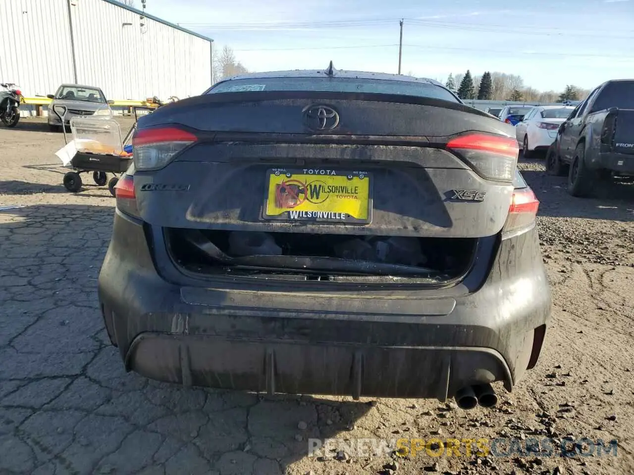6 Photograph of a damaged car 5YFT4MCE3PP152127 TOYOTA COROLLA 2023