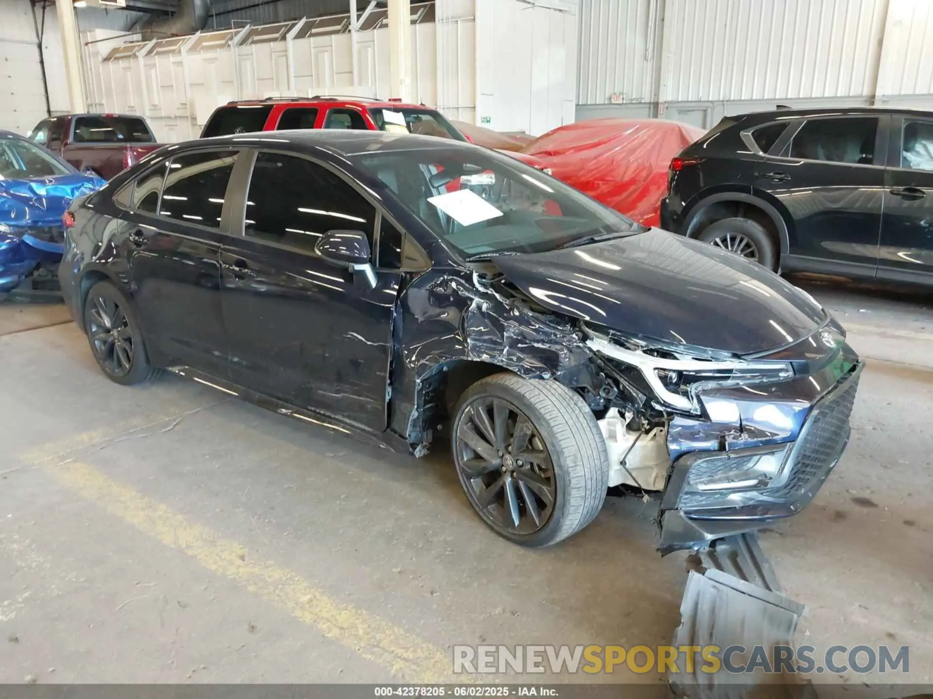 1 Photograph of a damaged car 5YFT4MCE5PP146992 TOYOTA COROLLA 2023